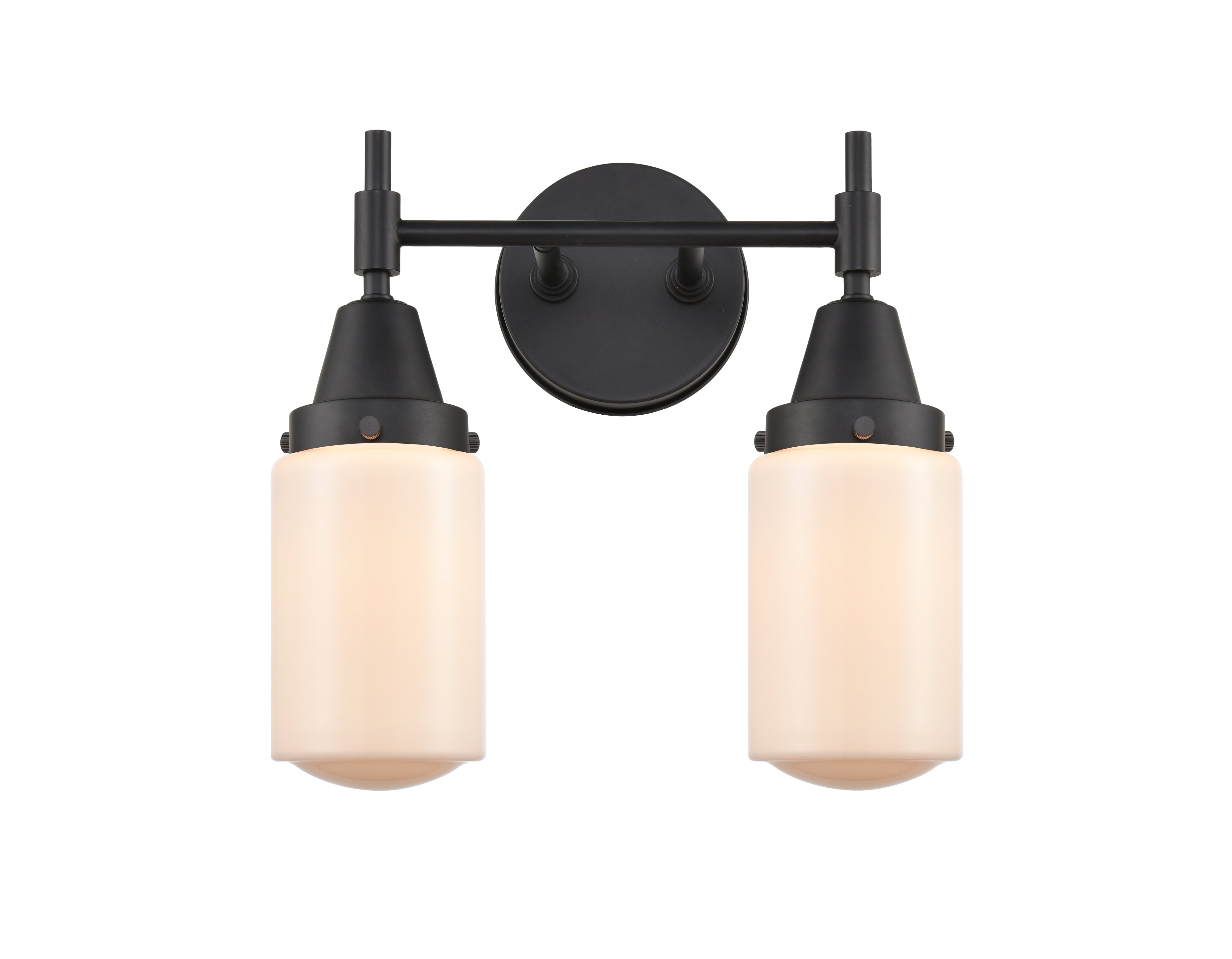 Caden Bath Vanity Light Glass Steel