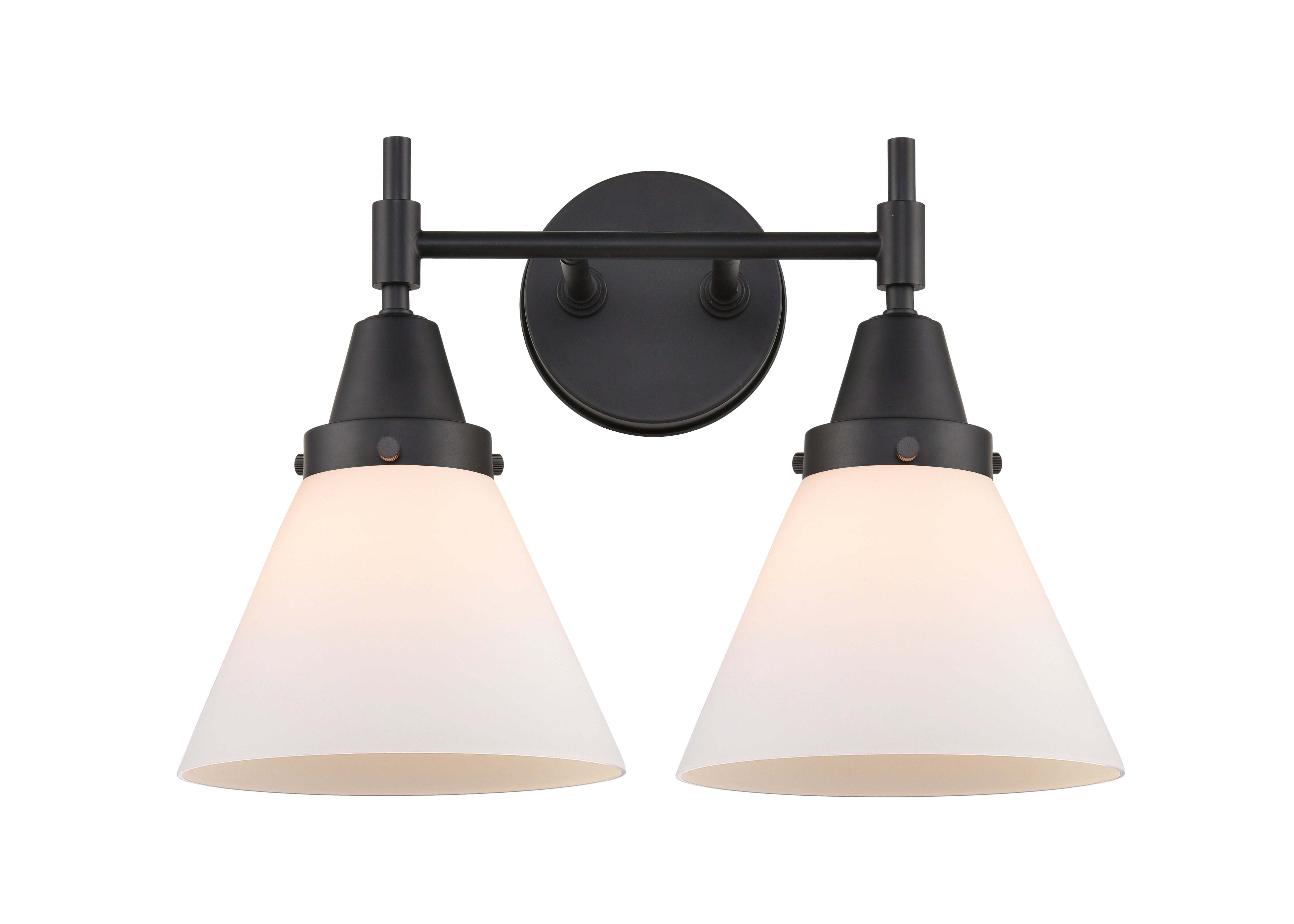 Caden Bath Vanity Light Glass Steel