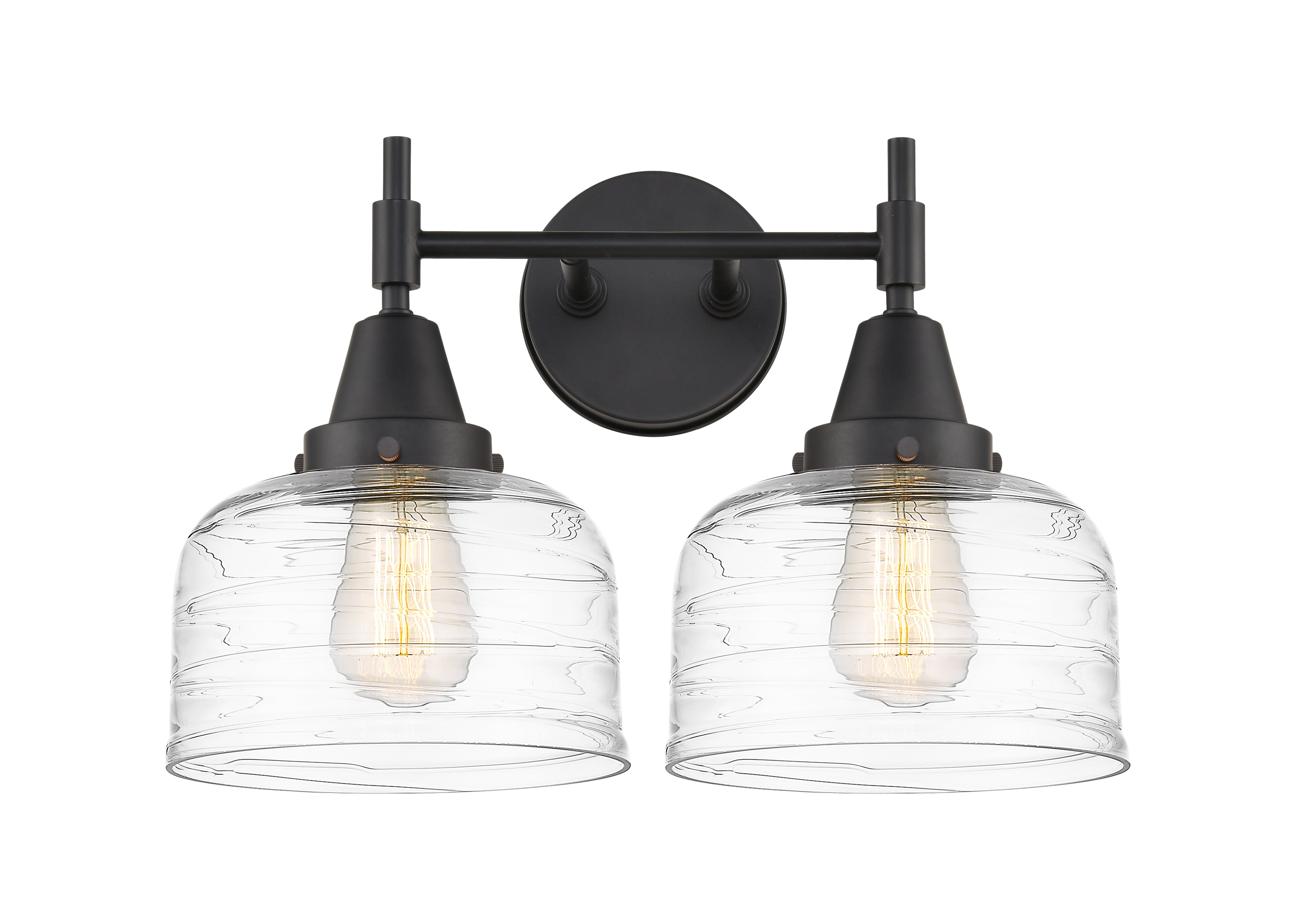 Caden Bath Vanity Light Glass Steel