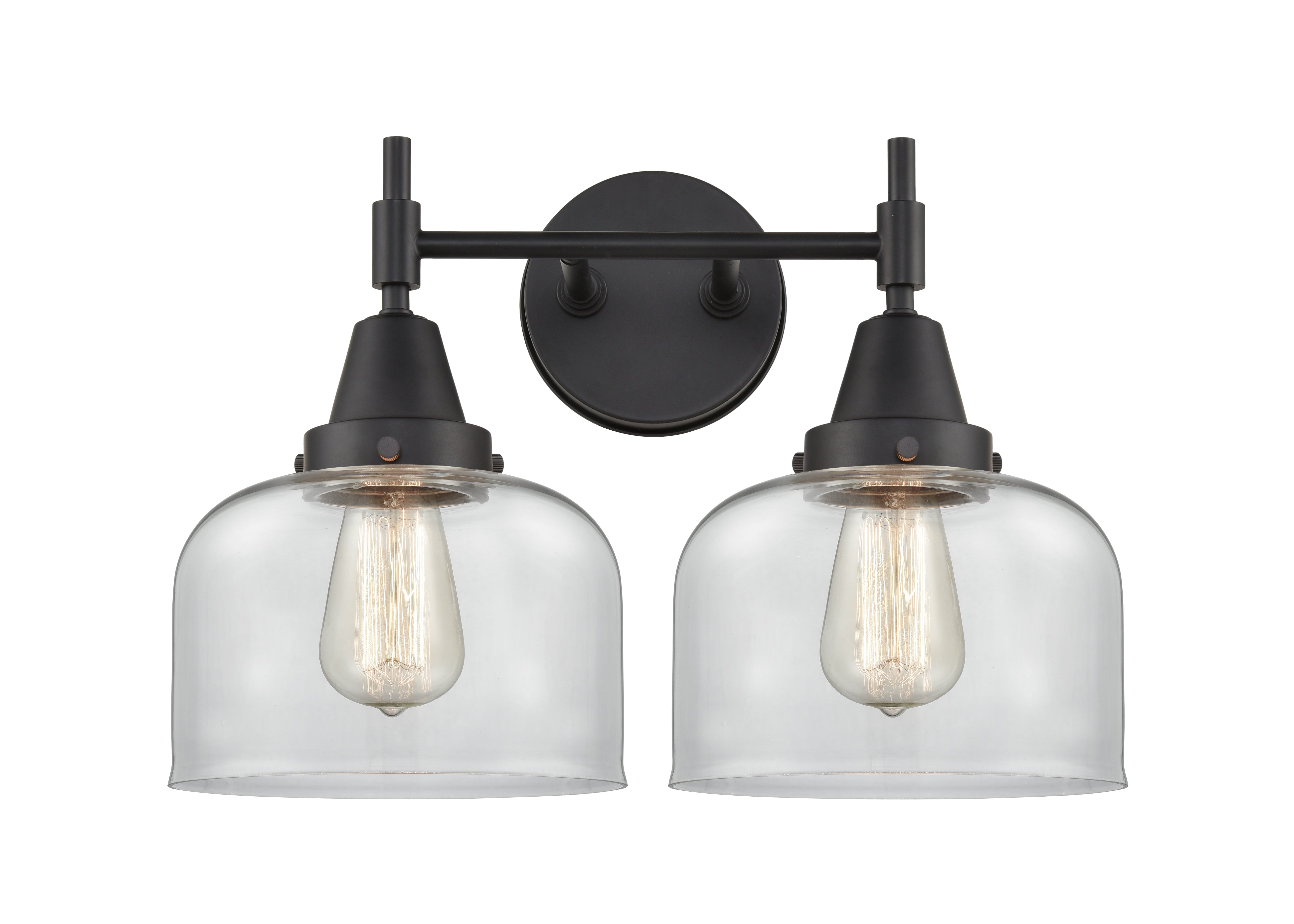 Caden Bath Vanity Light Glass Steel