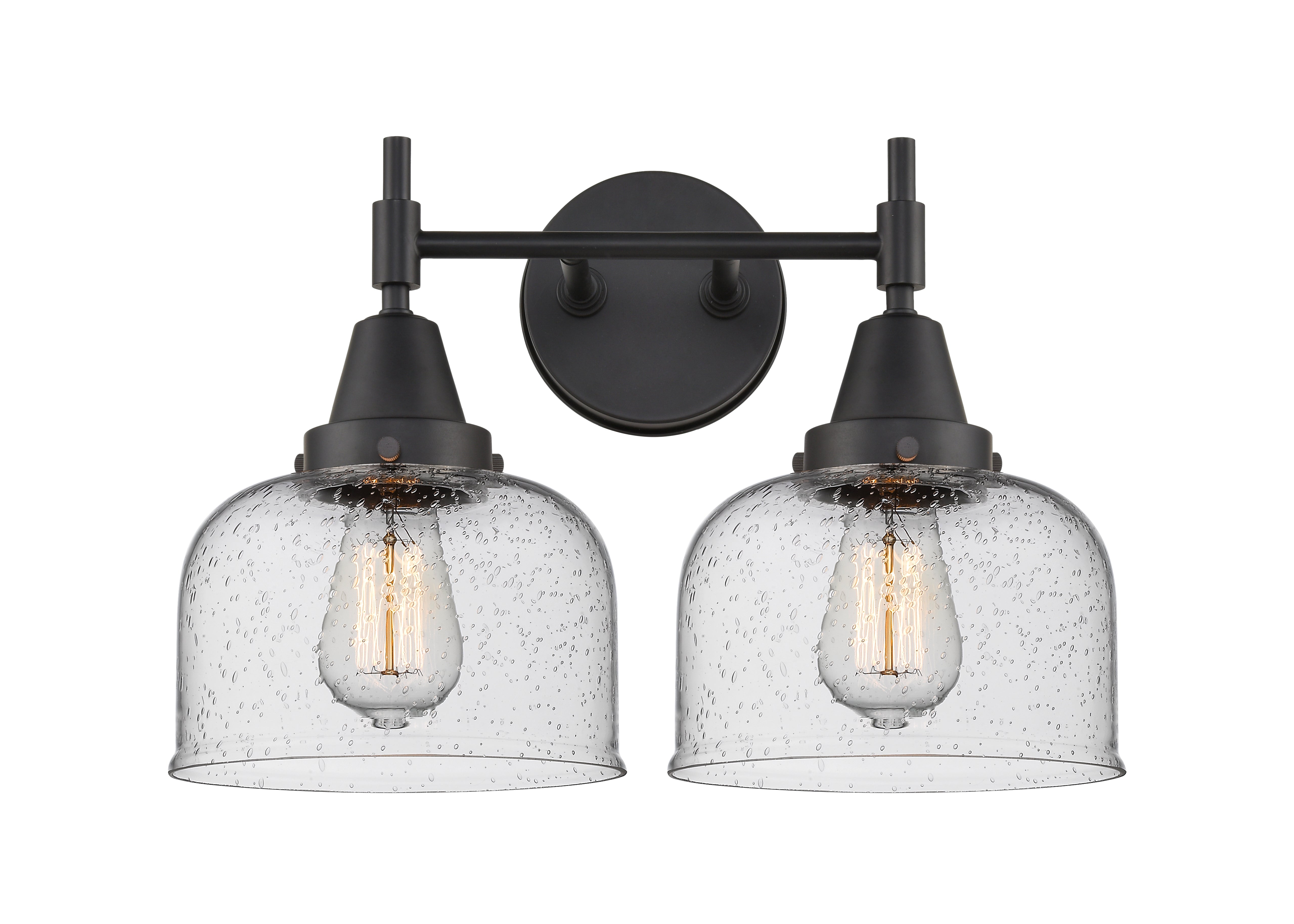 Caden Bath Vanity Light Glass Steel