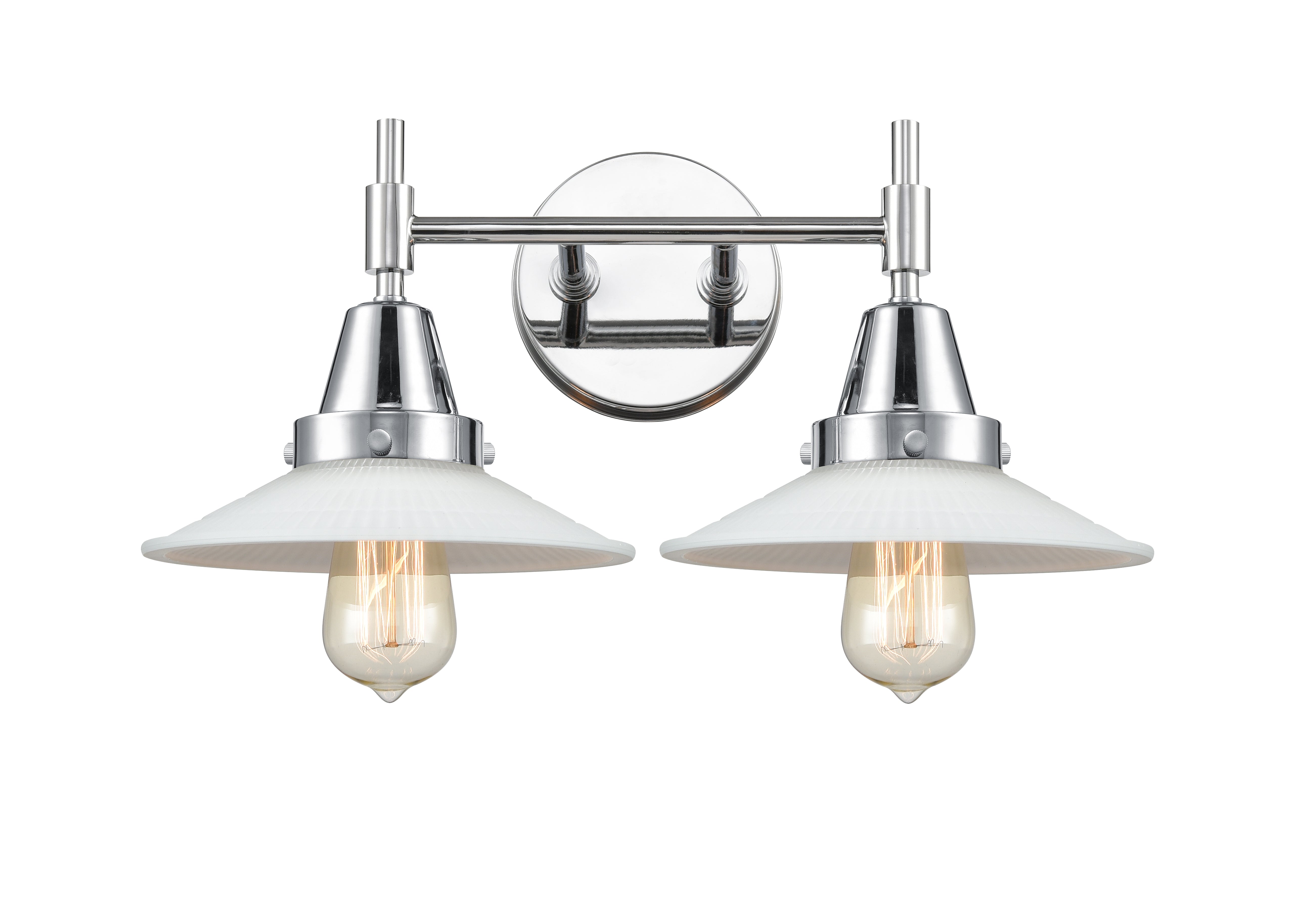 Caden Bath Vanity Light Glass Steel
