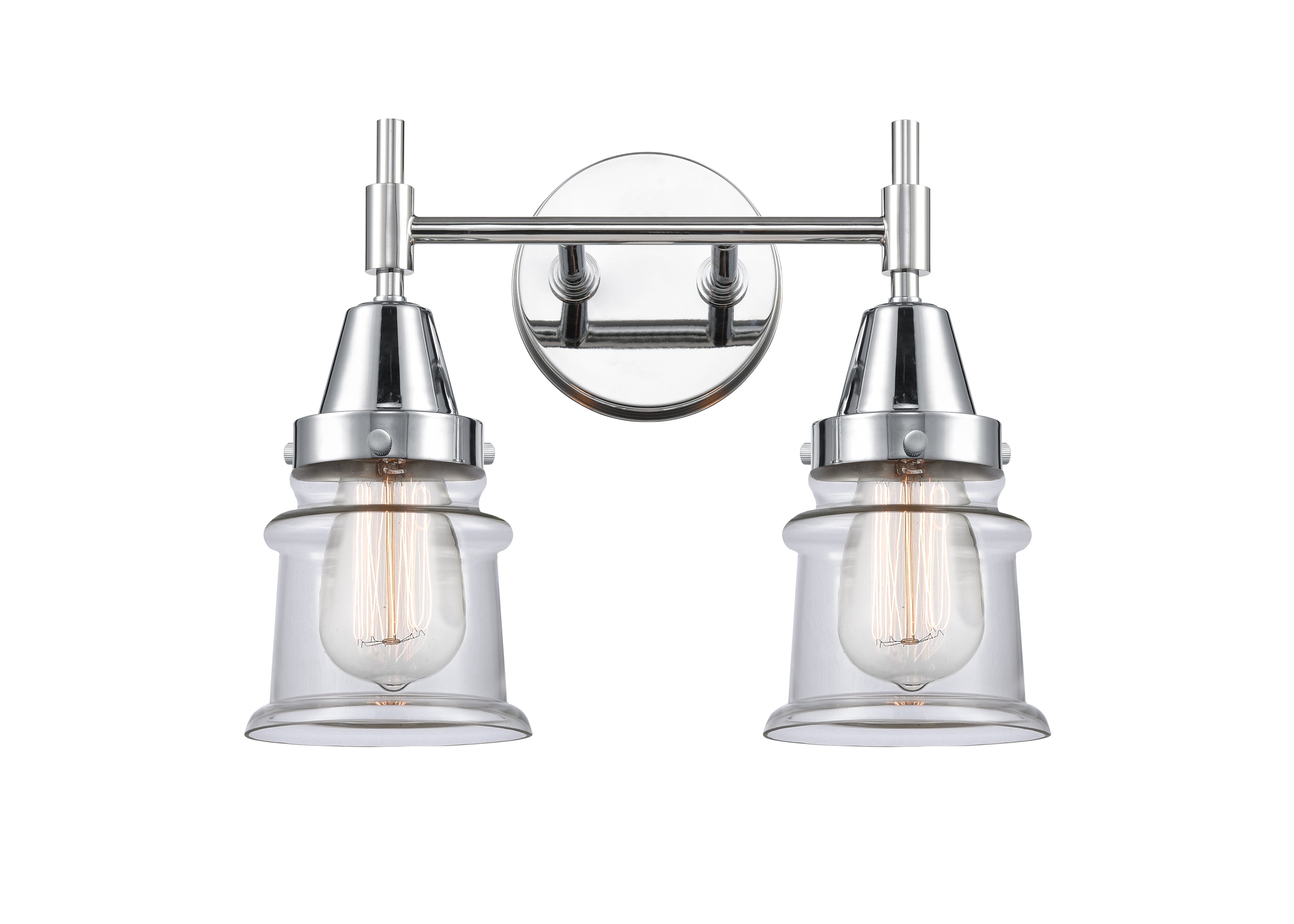 Caden Bath Vanity Light Glass Steel Dimmable