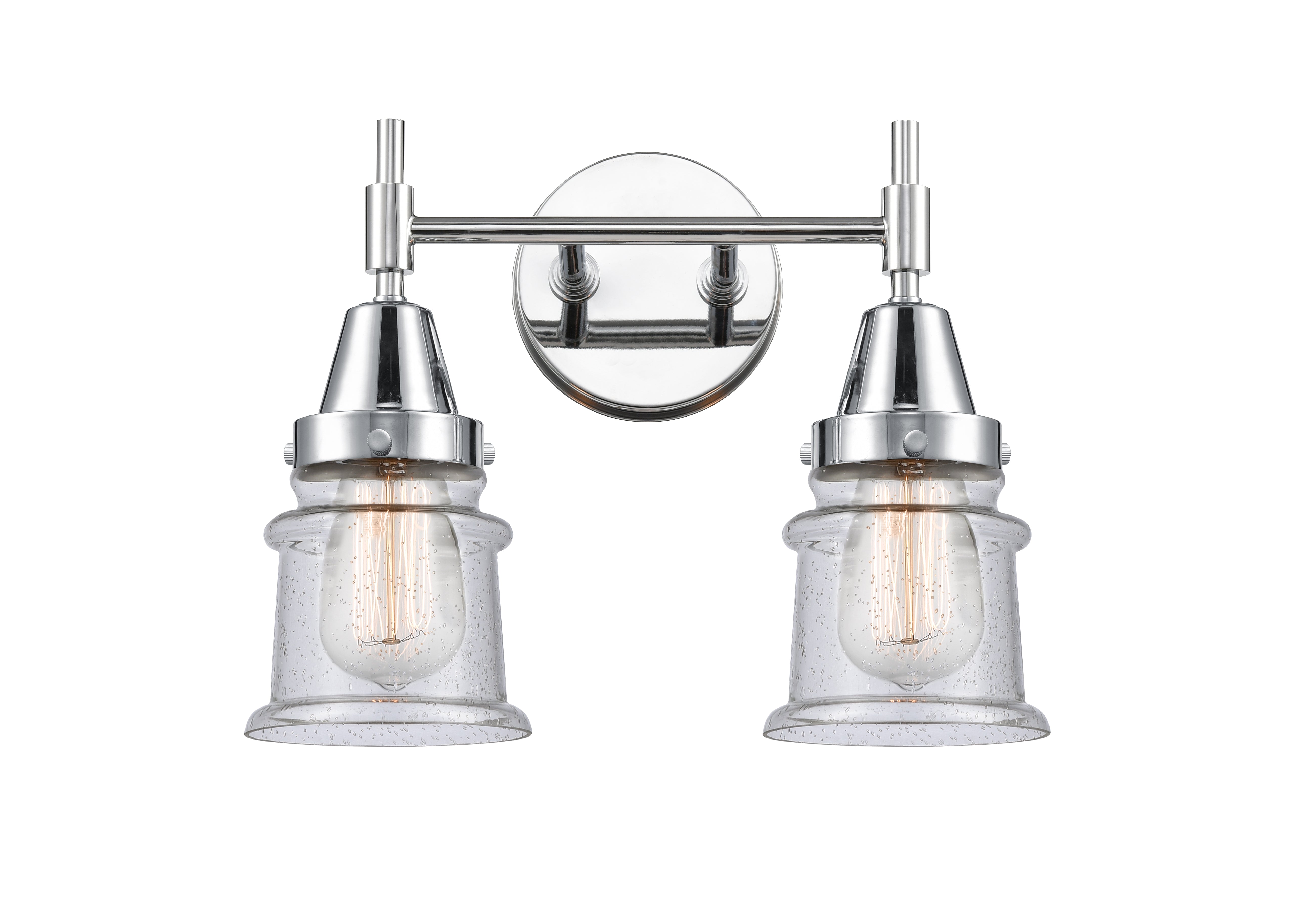 Caden Bath Vanity Light Glass Steel Dimmable