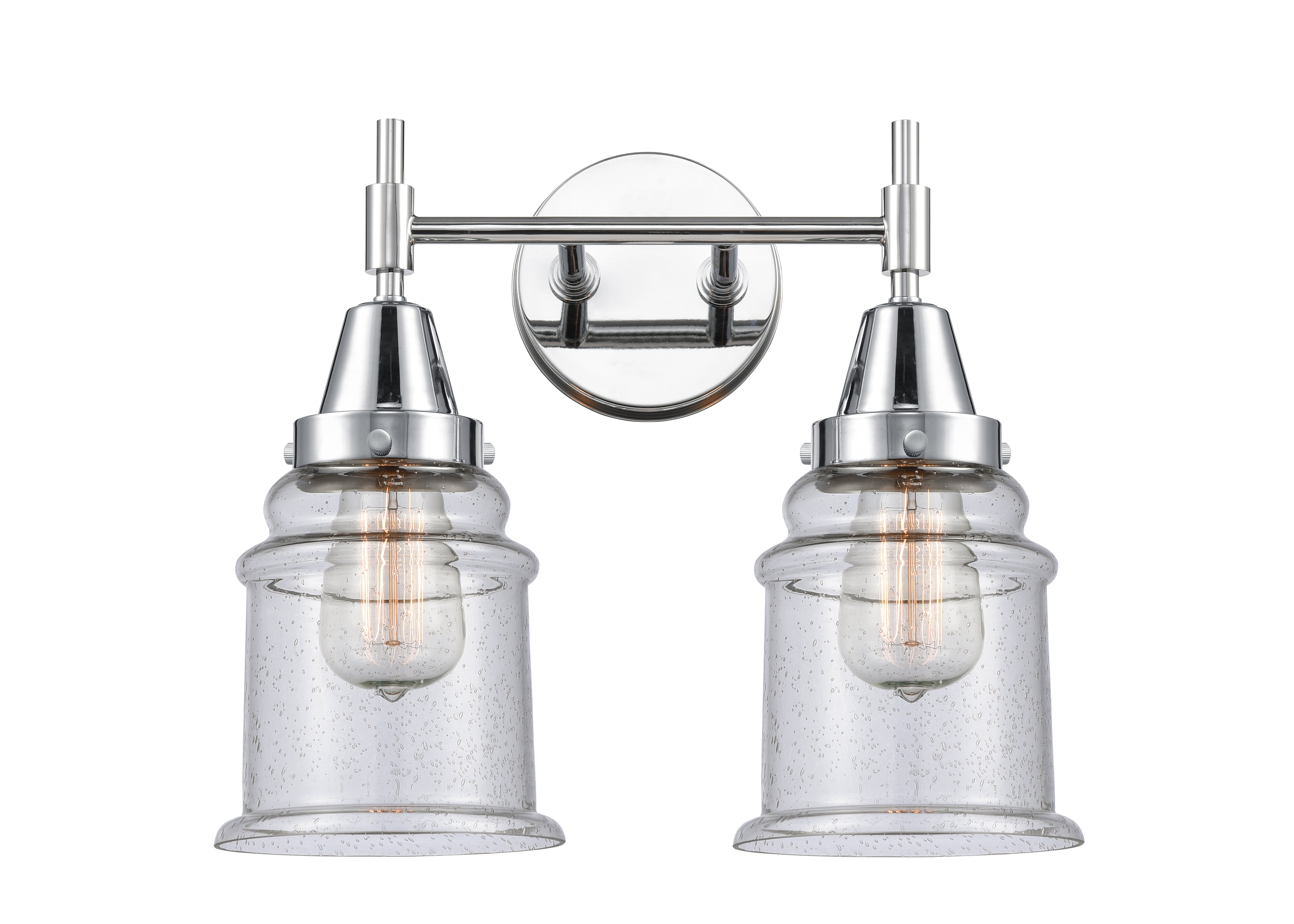 Caden Bath Vanity Light Steel Glass