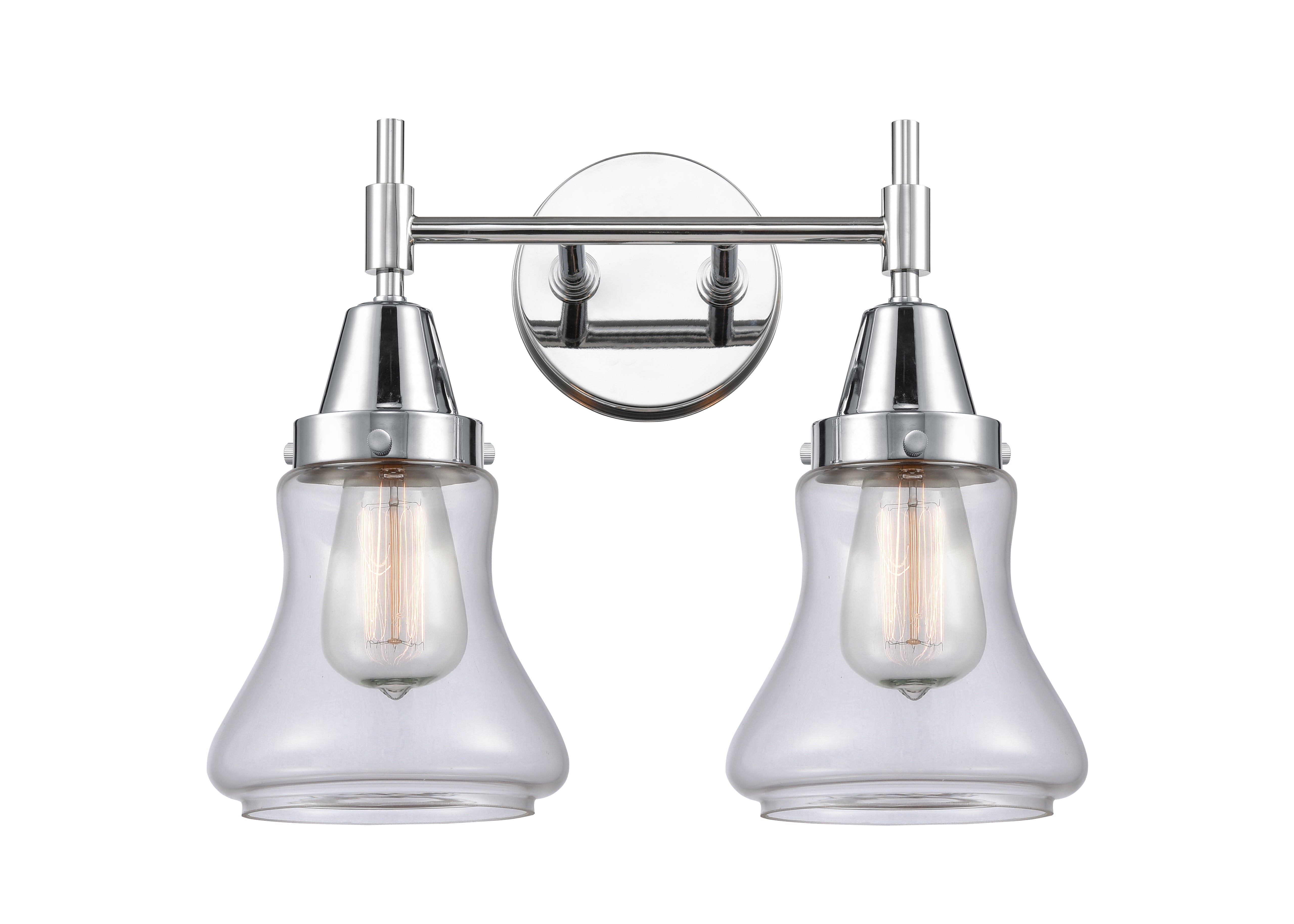 Caden Bath Vanity Light Glass Steel Dimmable