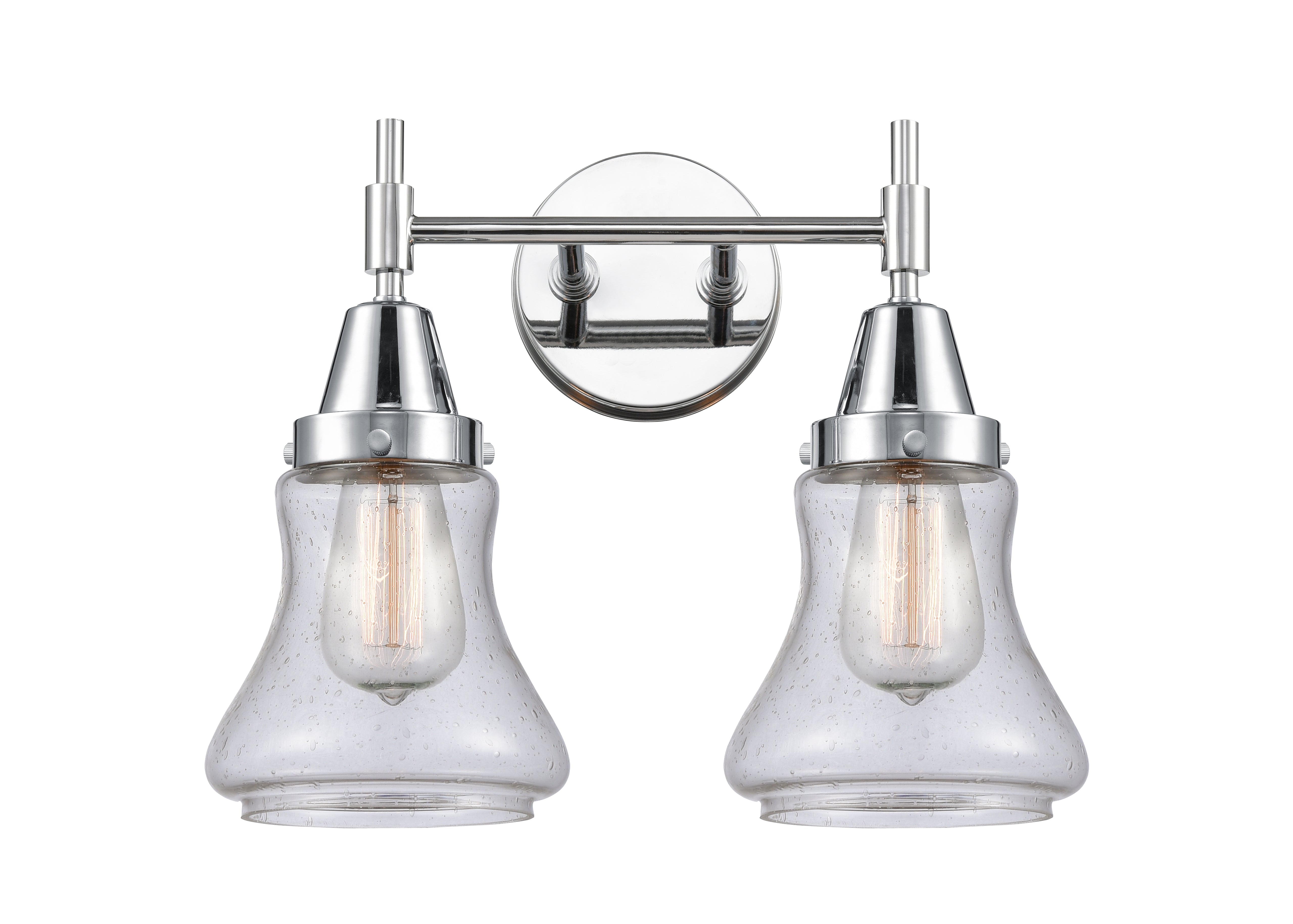 Caden Bath Vanity Light Glass Steel Dimmable