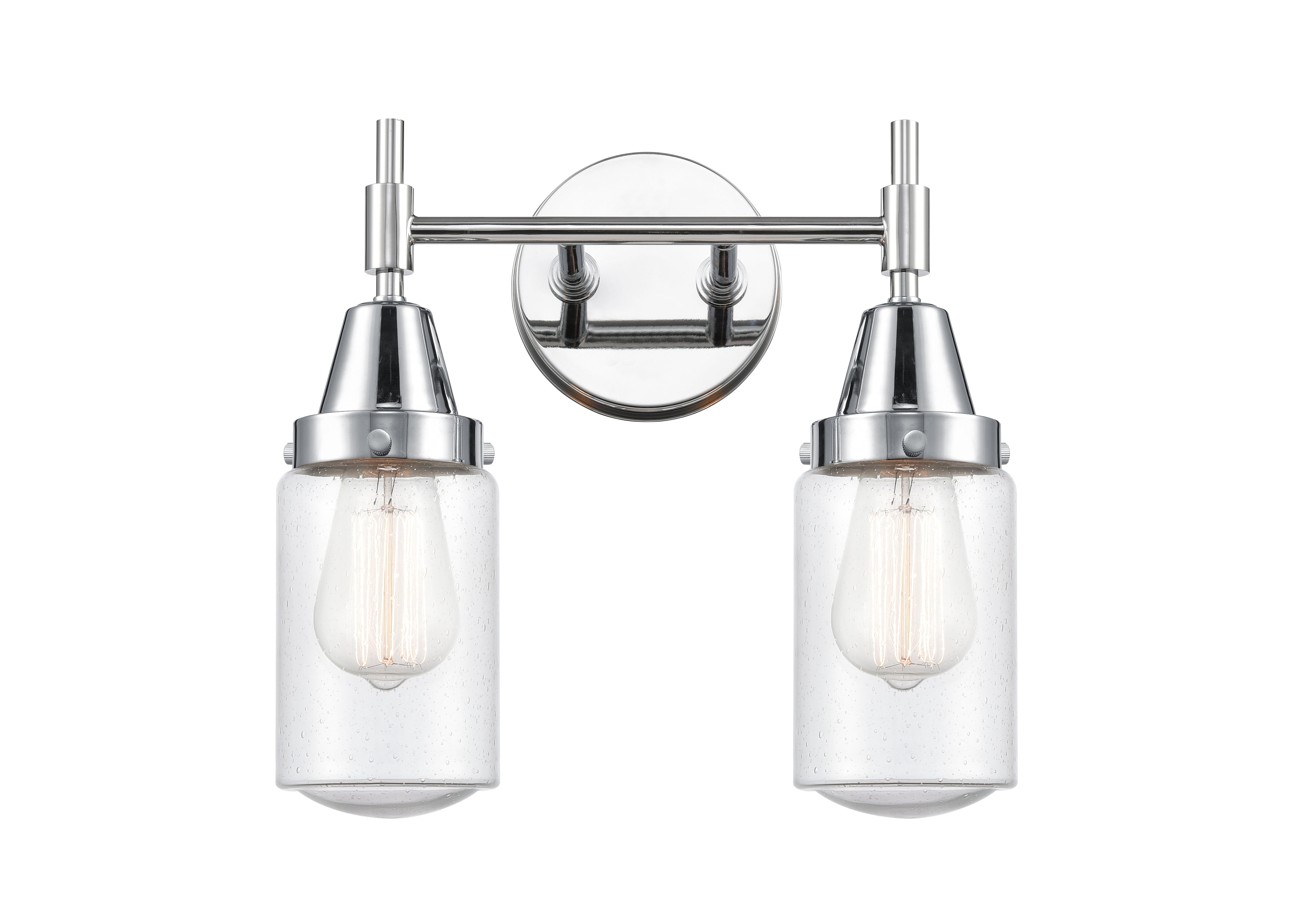 Caden Bath Vanity Light Glass Steel