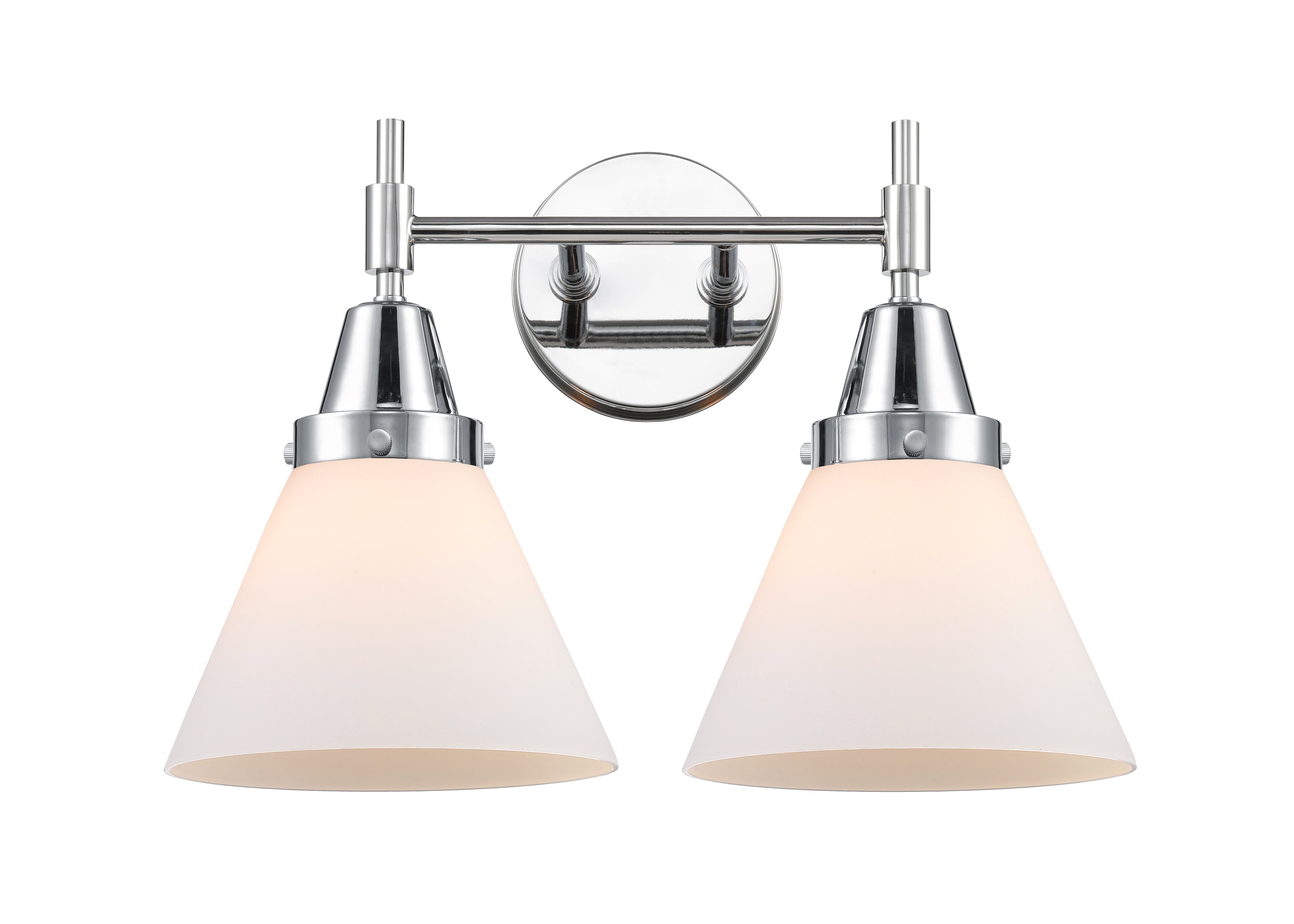 Caden Bath Vanity Light Glass Steel
