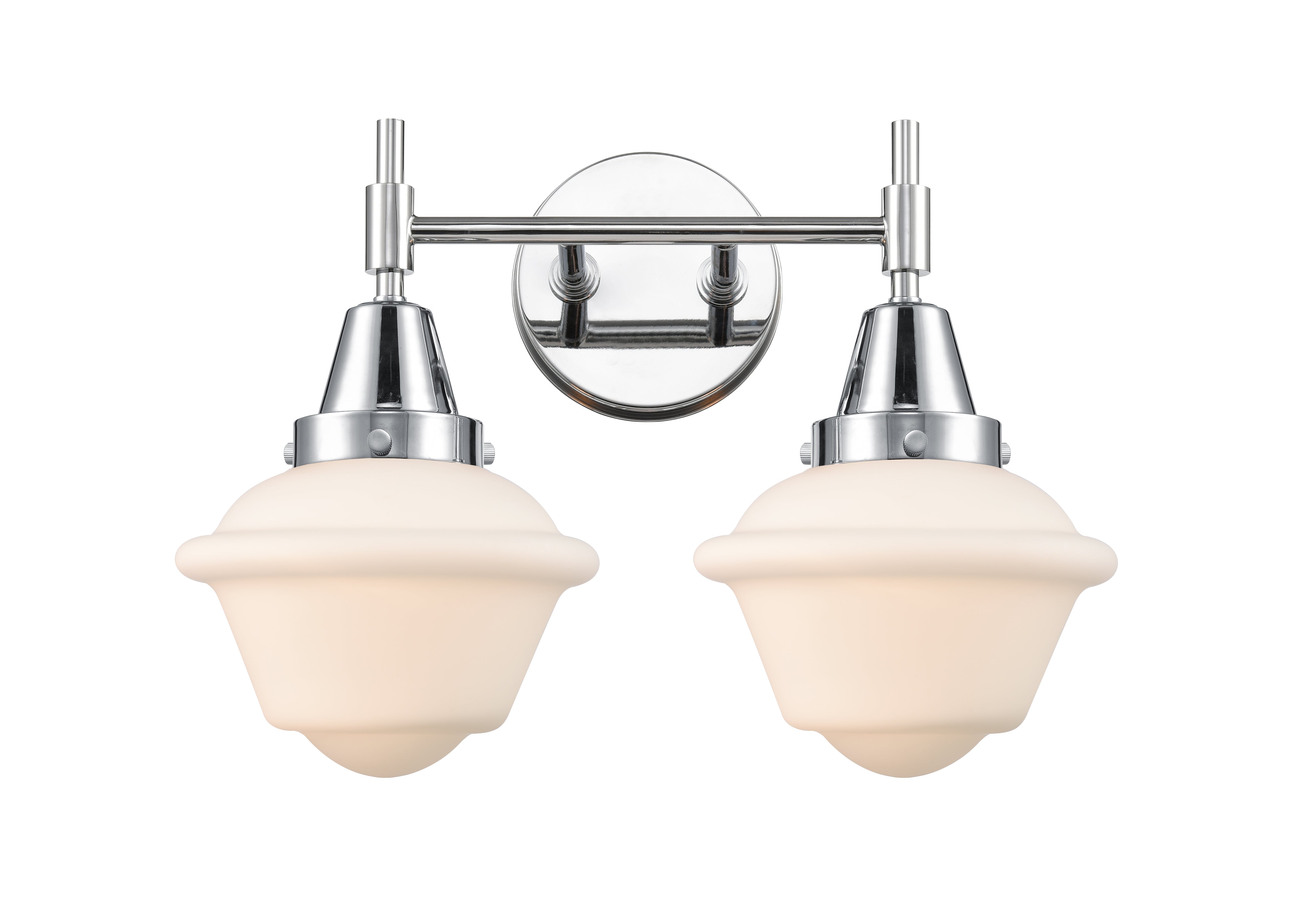 Caden Bath Vanity Light Glass Steel 11 Inch