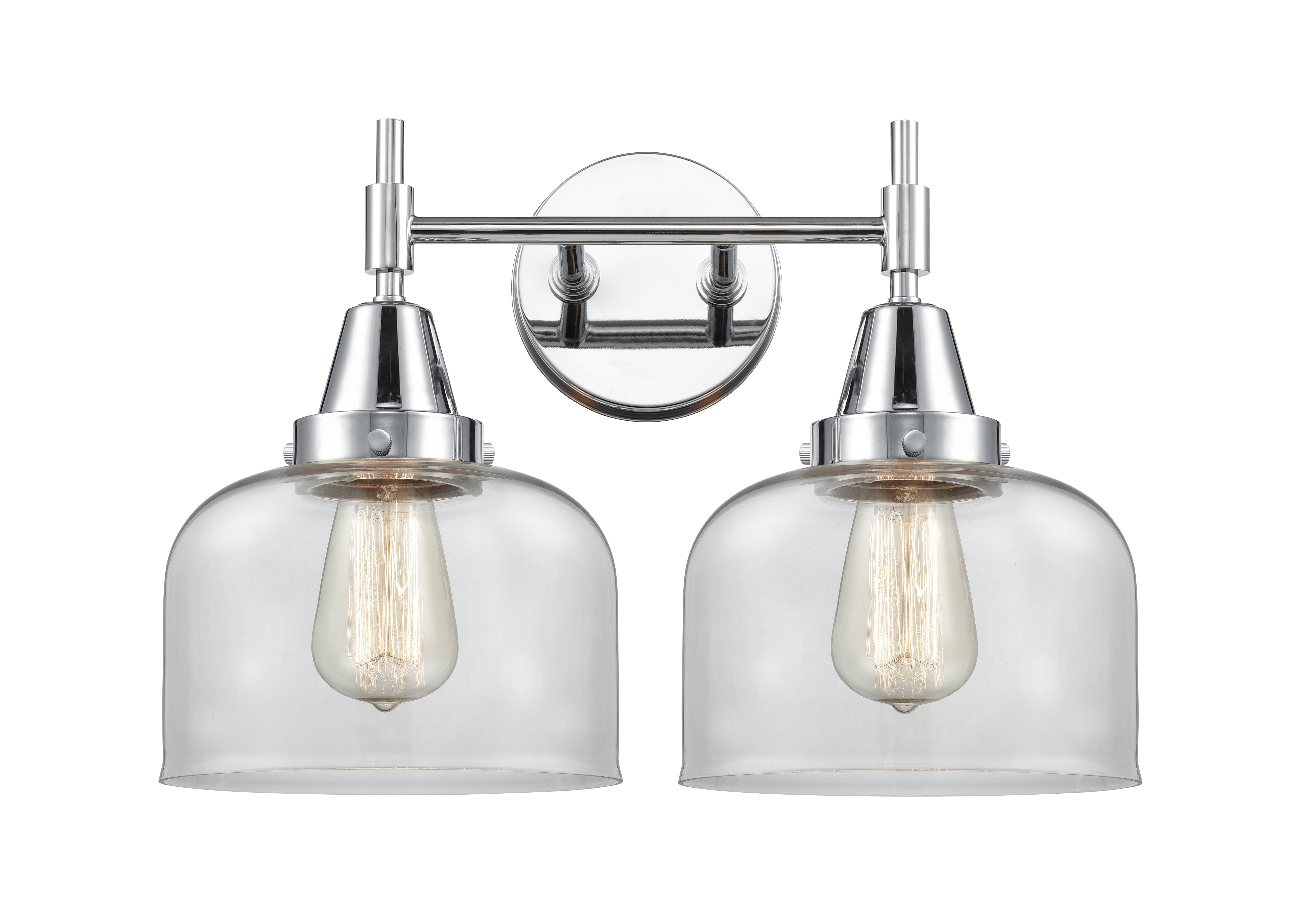 Caden Bath Vanity Light Glass Steel