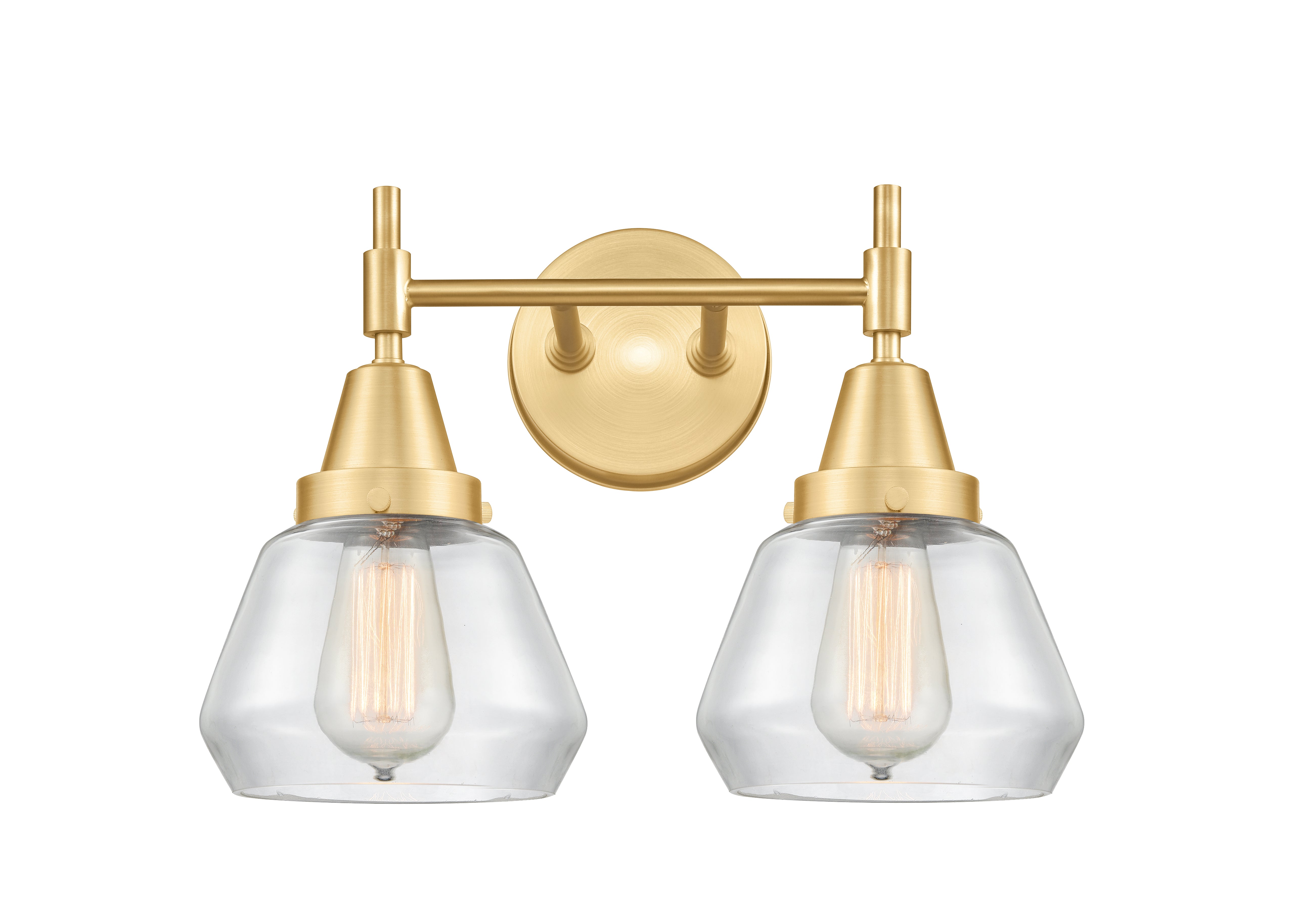 Caden Bath Vanity Light Glass Steel