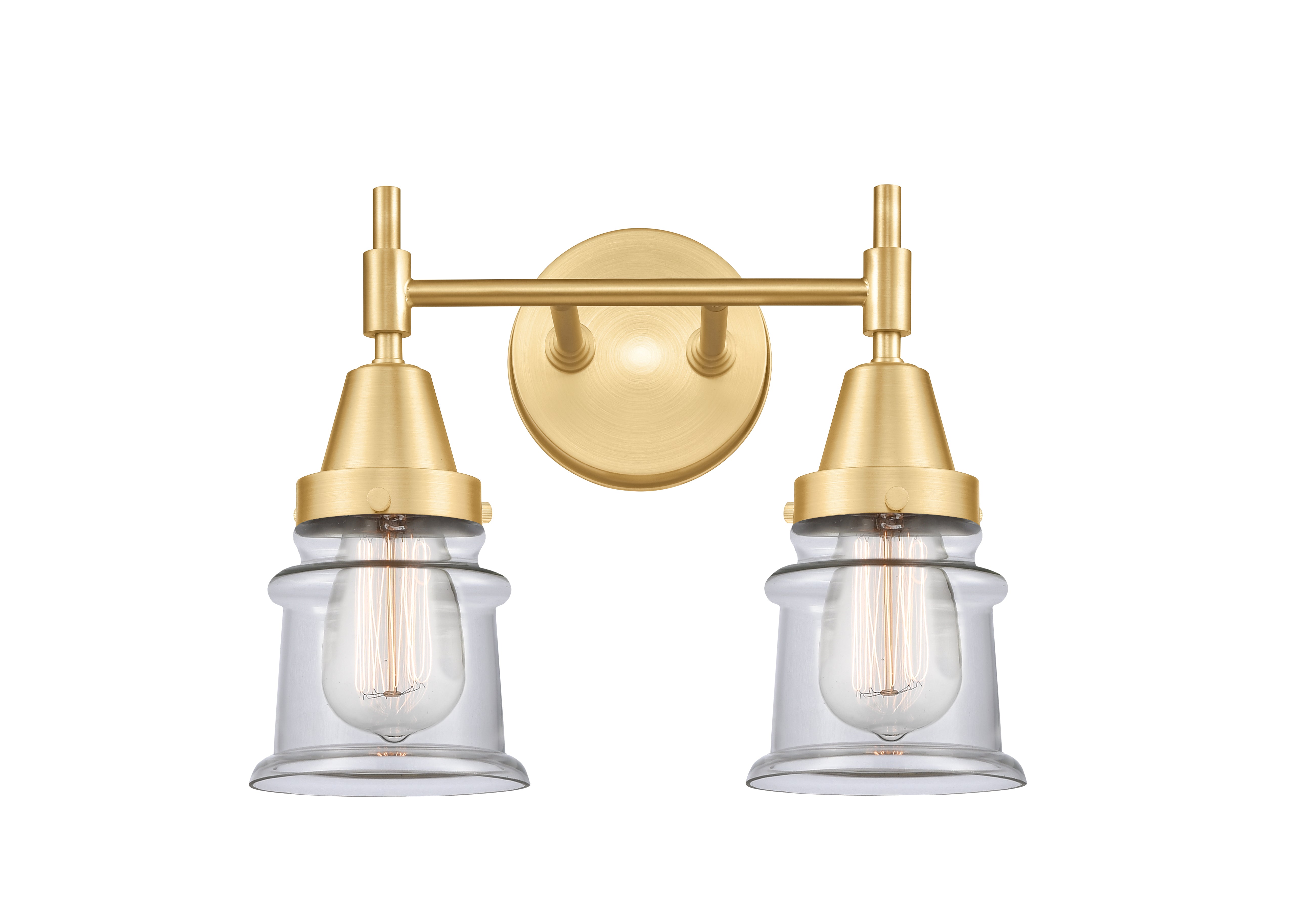 Caden Bath Vanity Light Glass Steel Dimmable
