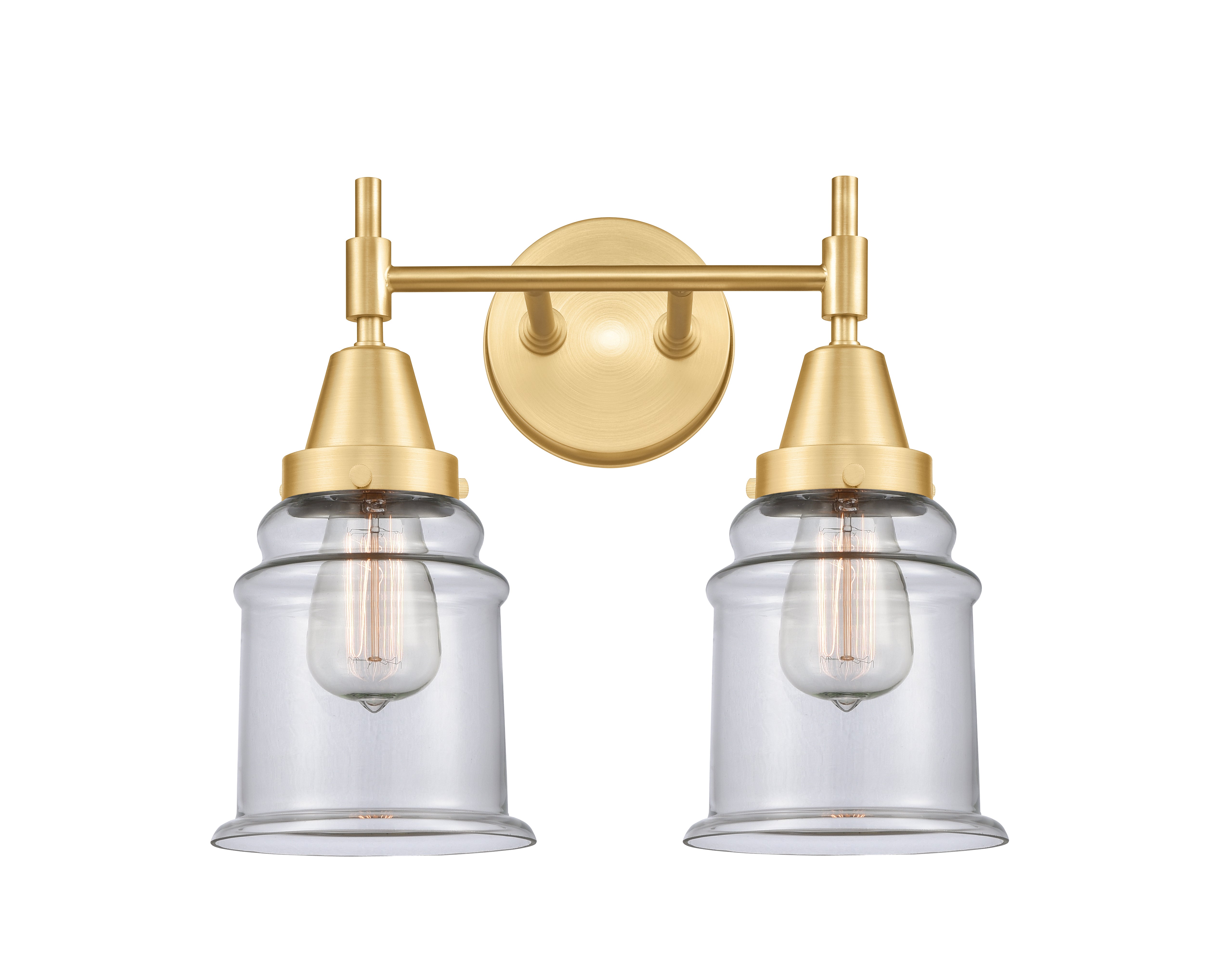 Caden Bath Vanity Light Steel Glass