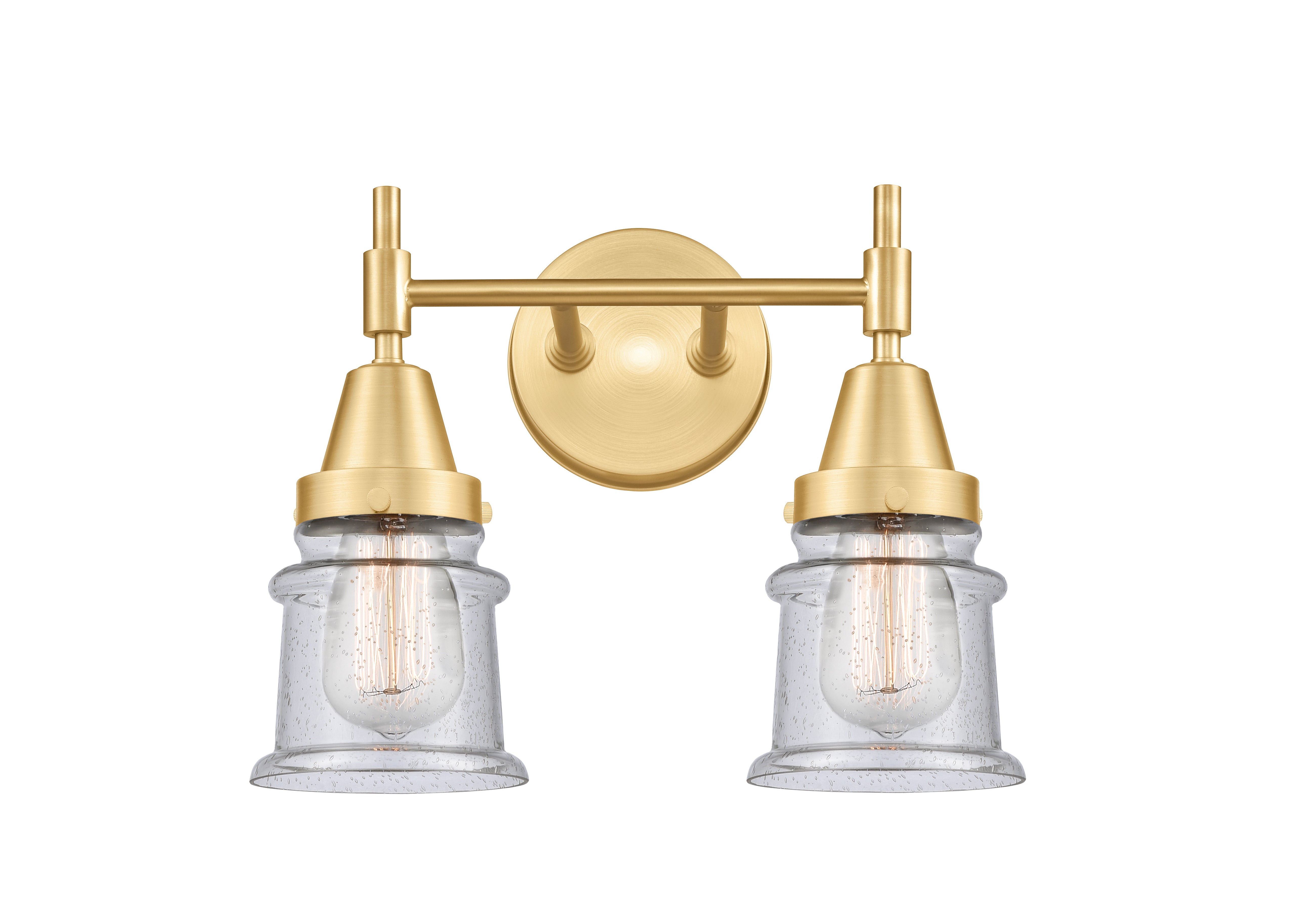 Caden Bath Vanity Light Glass Steel Dimmable