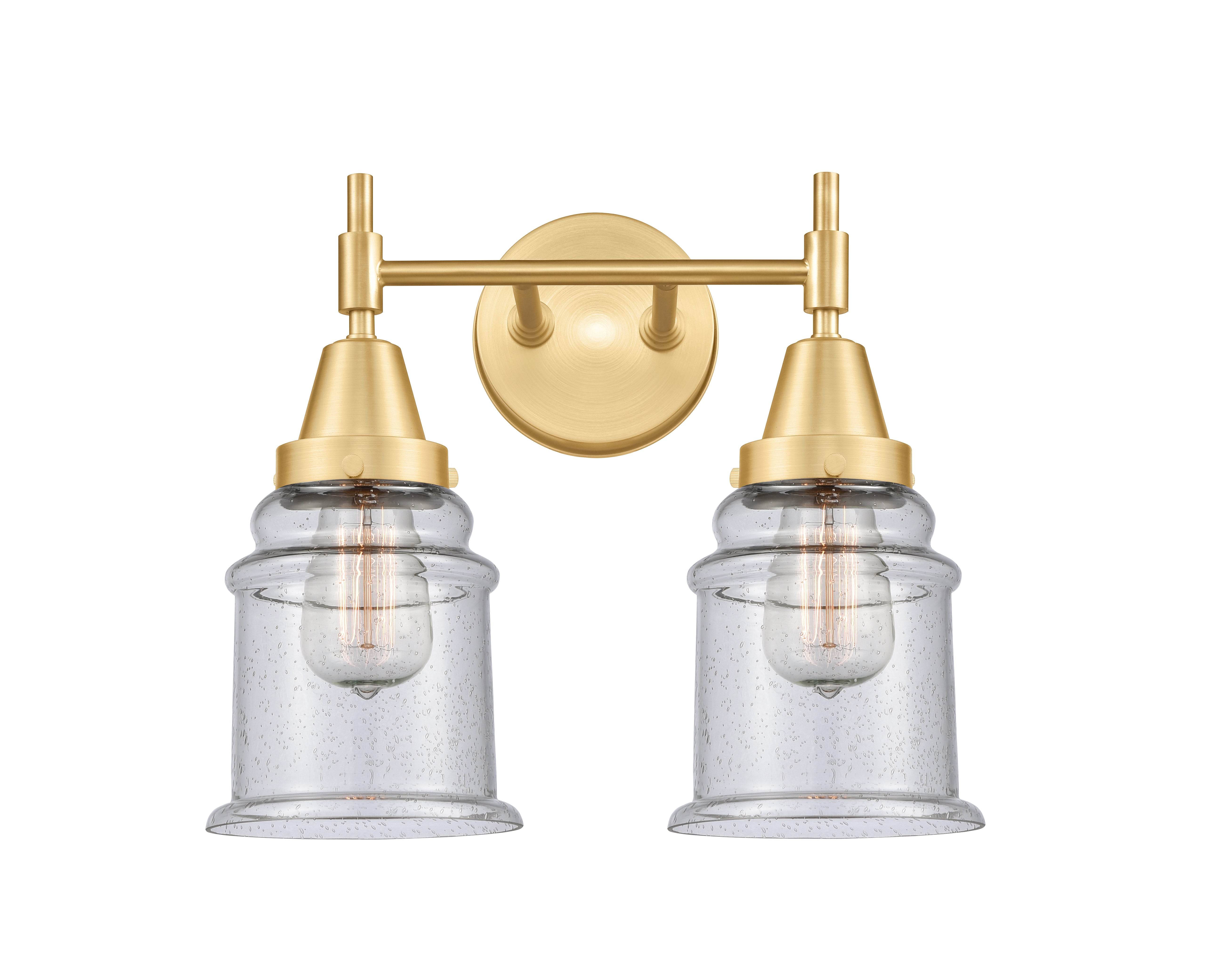 Caden Bath Vanity Light Steel Glass