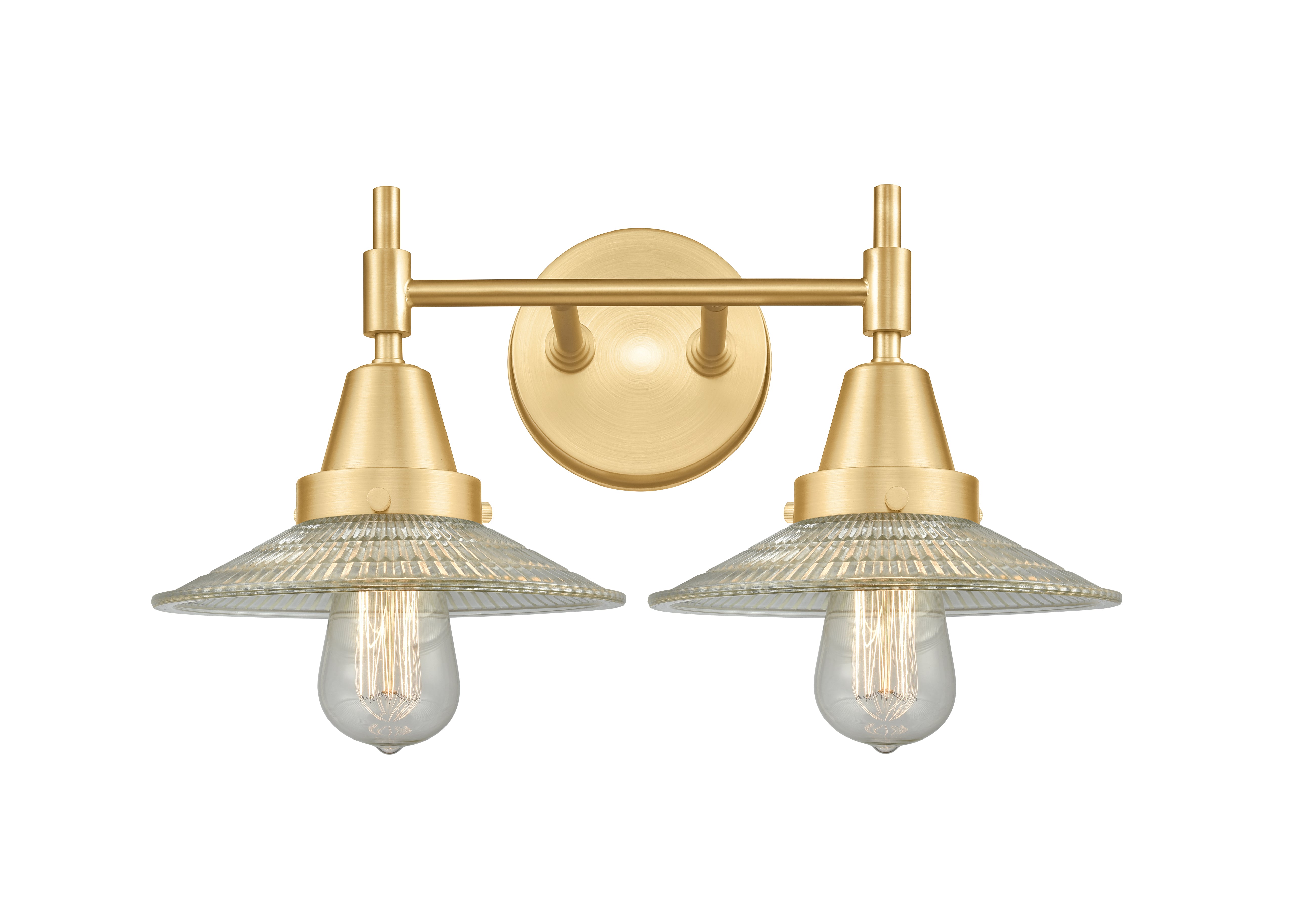 Caden Bath Vanity Light Glass Steel Modern