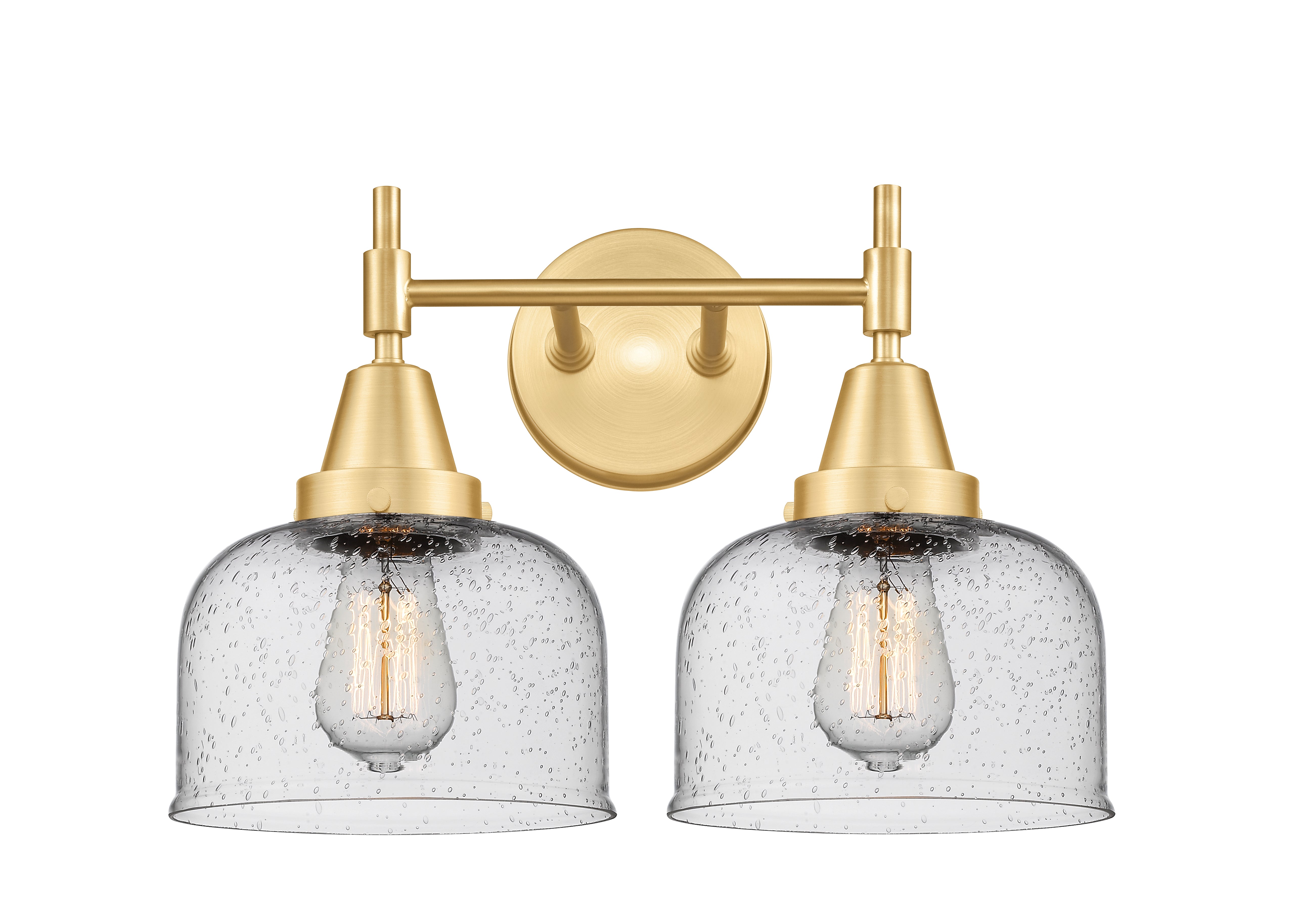 Caden Bath Vanity Light Glass Steel
