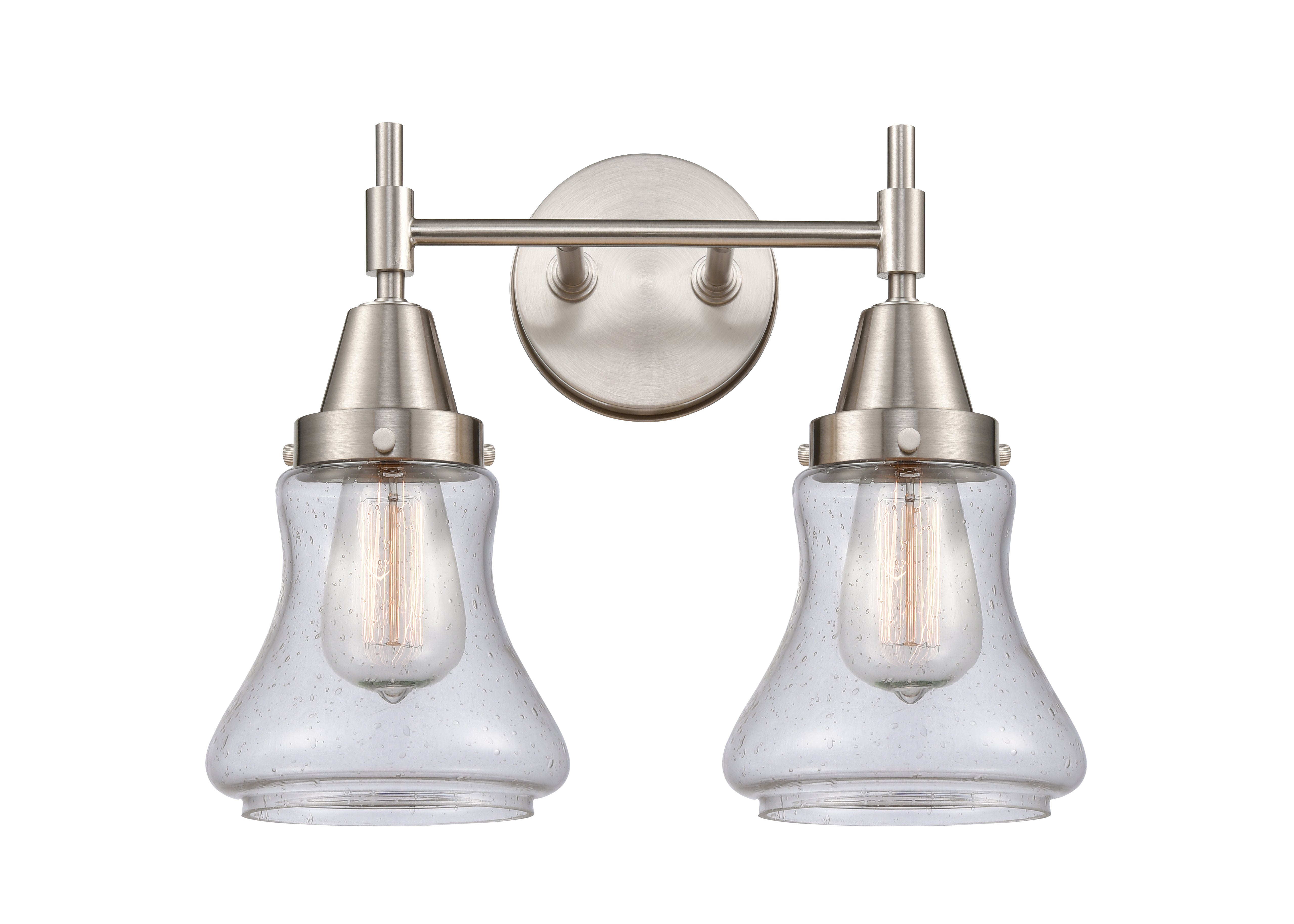 Caden Bath Vanity Light Glass Steel Dimmable