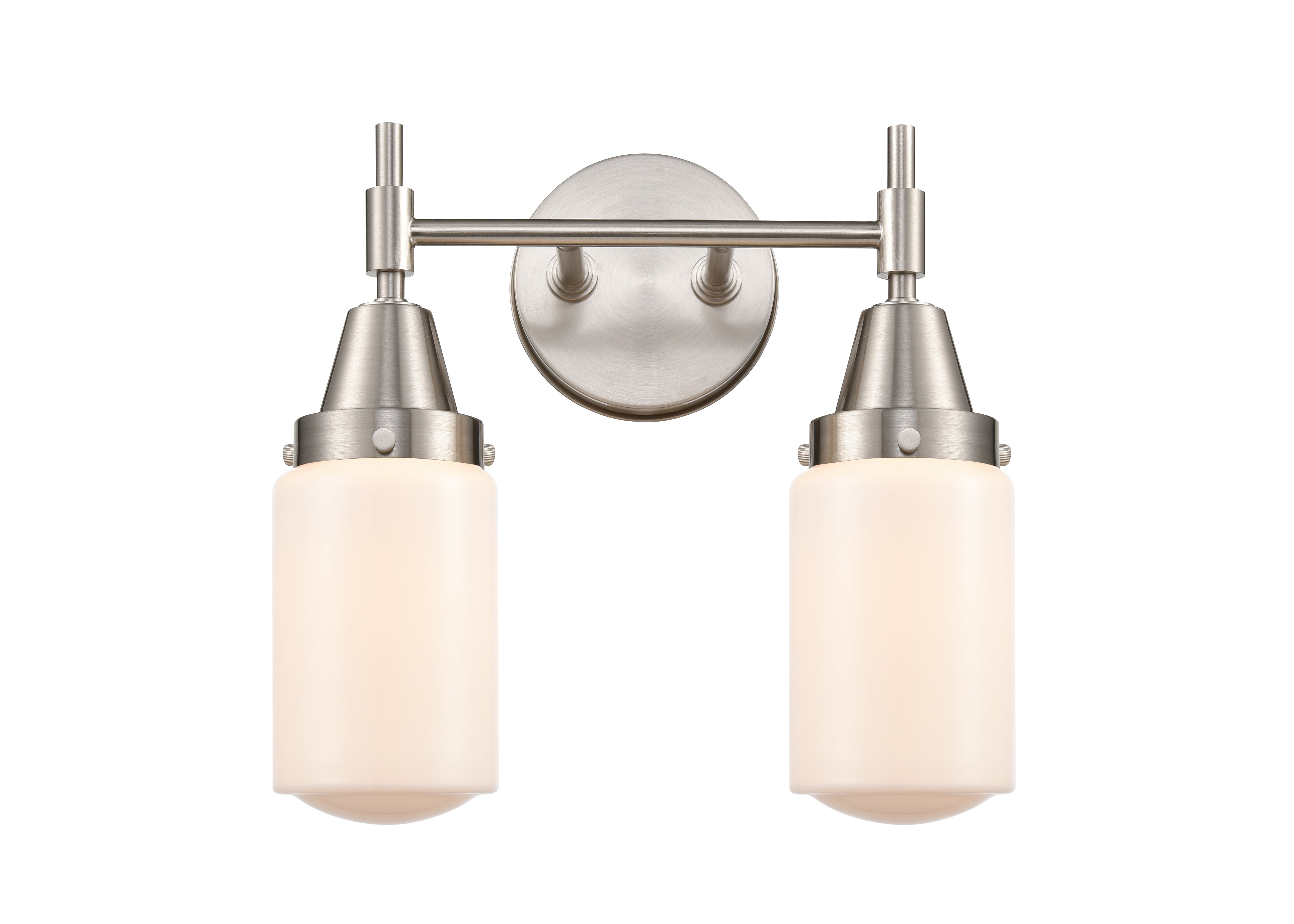 Caden Bath Vanity Light Glass Steel