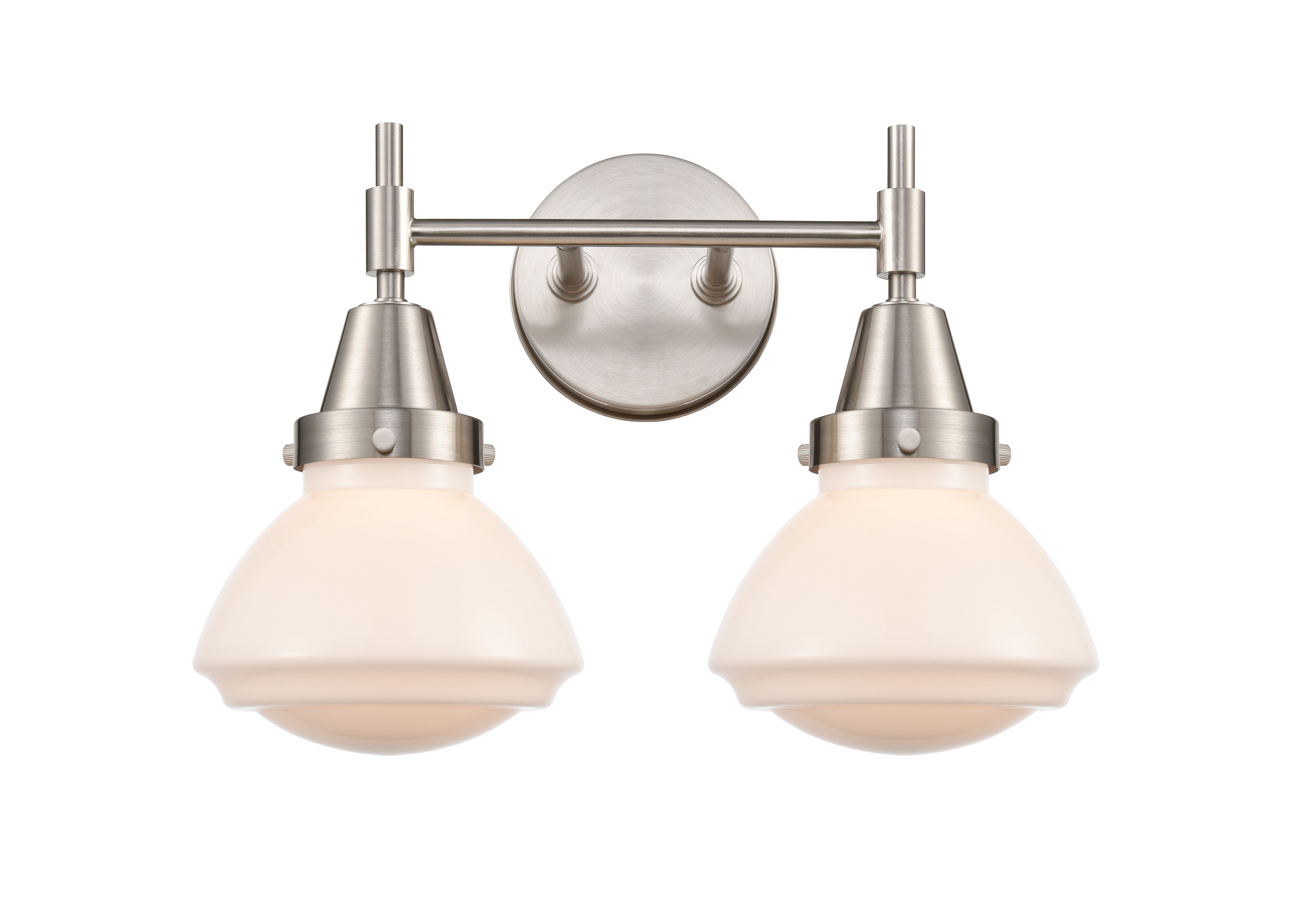 Caden Bath Vanity Light Steel Glass