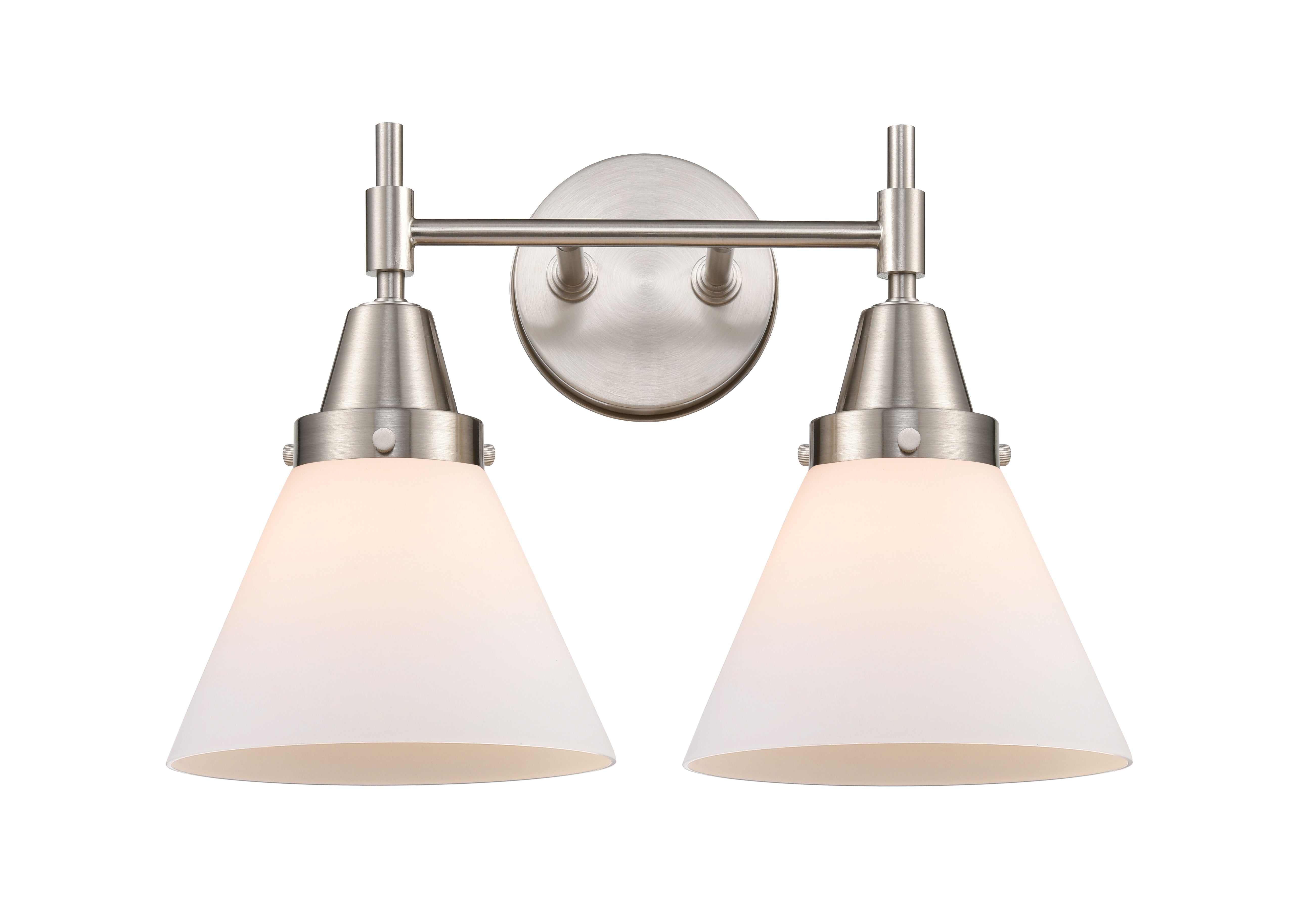 Caden Bath Vanity Light Glass Steel