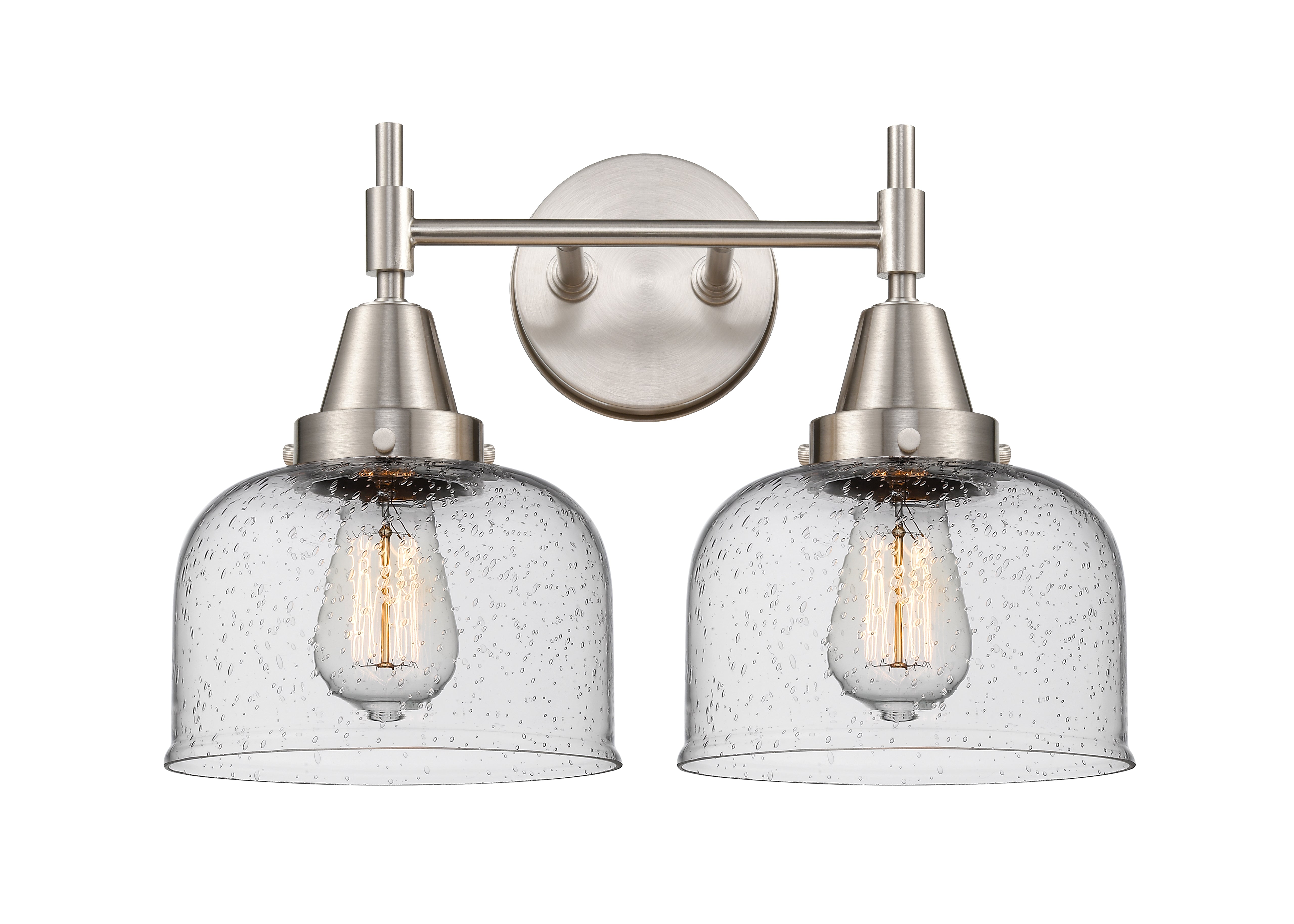 Caden Bath Vanity Light Glass Steel