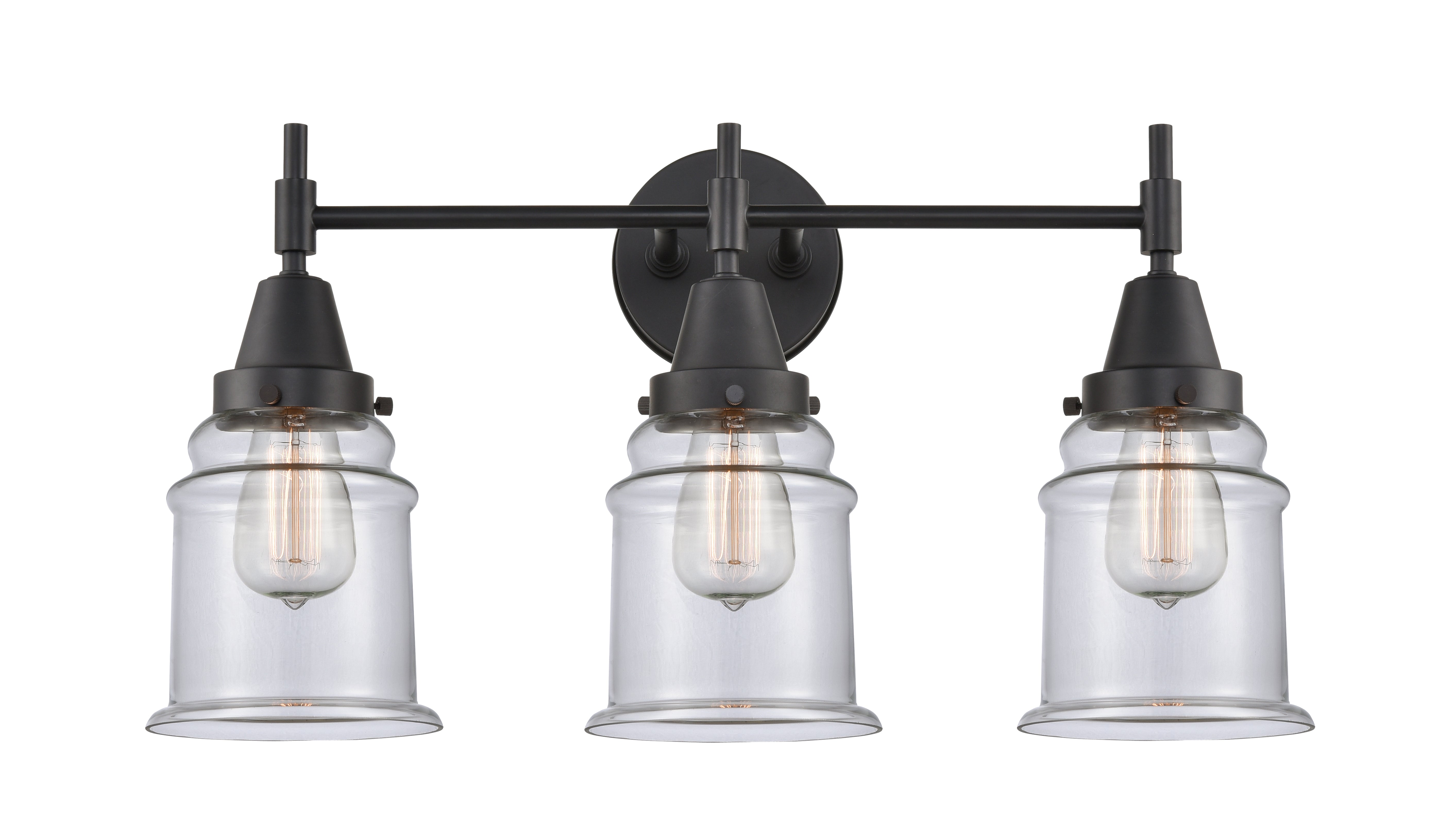 Caden Bath Vanity Light Glass Steel 24.75
