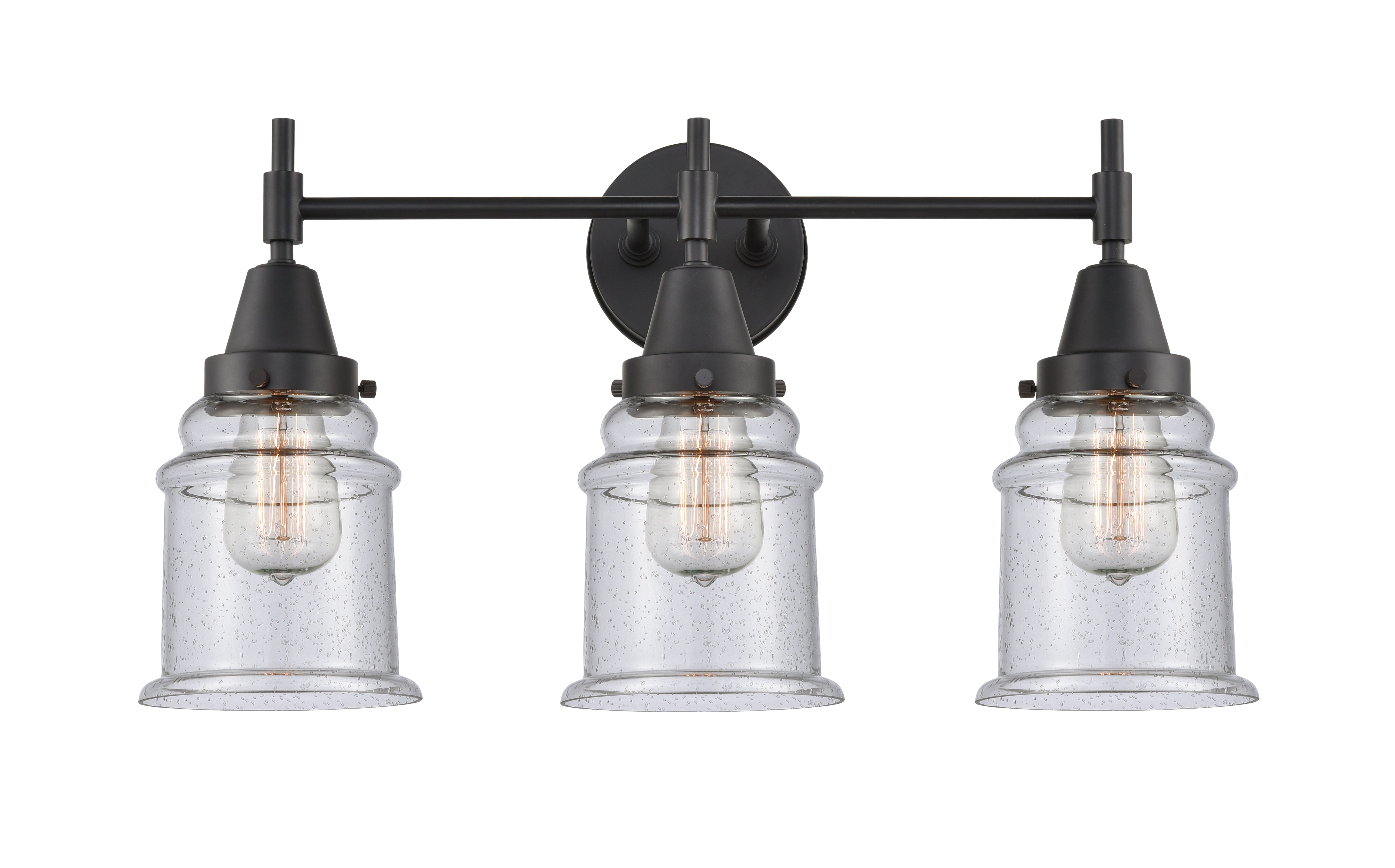 Caden Bath Vanity Light Glass Steel 24.75