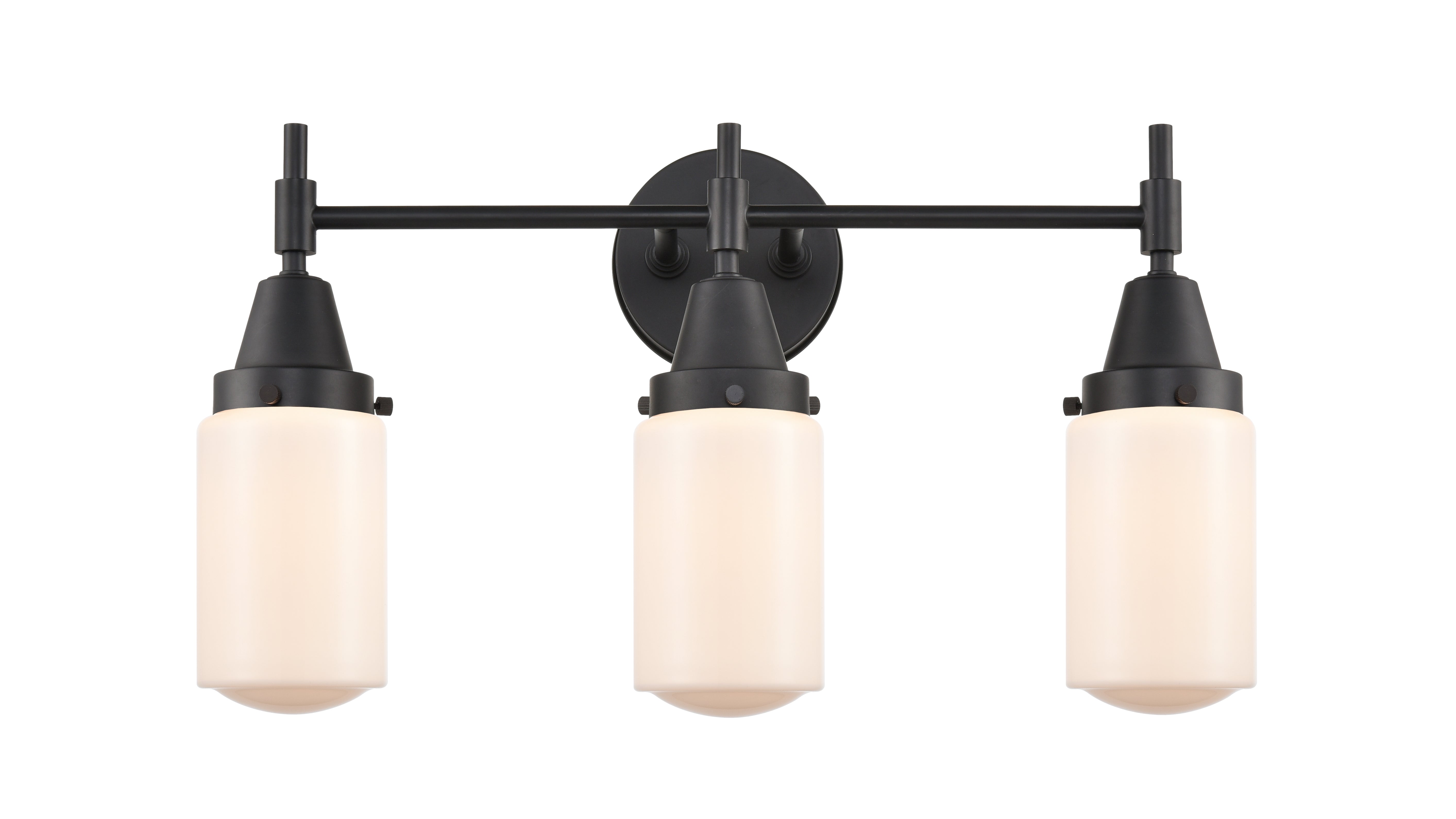 Caden Bath Vanity Light Glass Steel