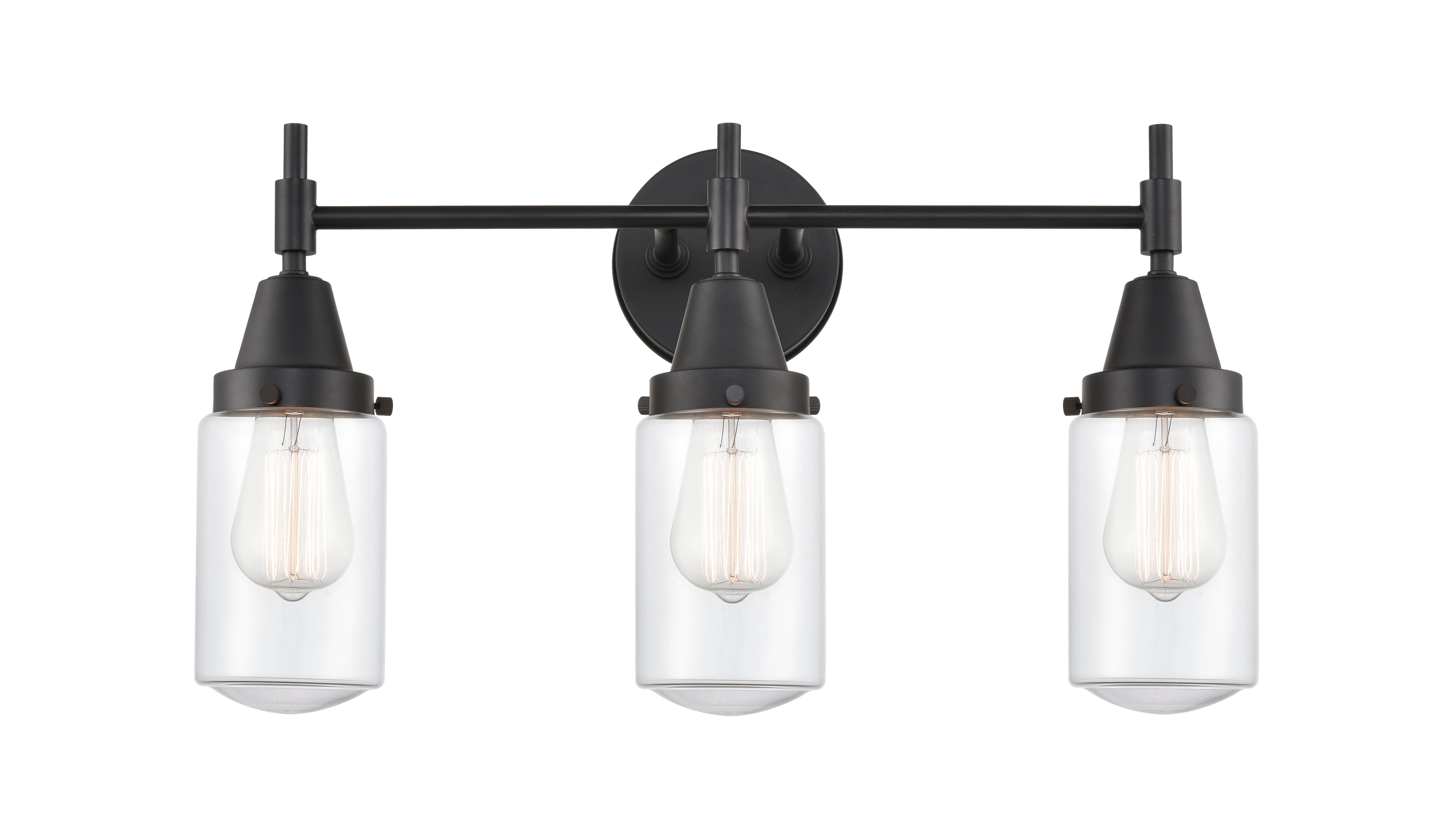 Caden Bath Vanity Light Glass Steel