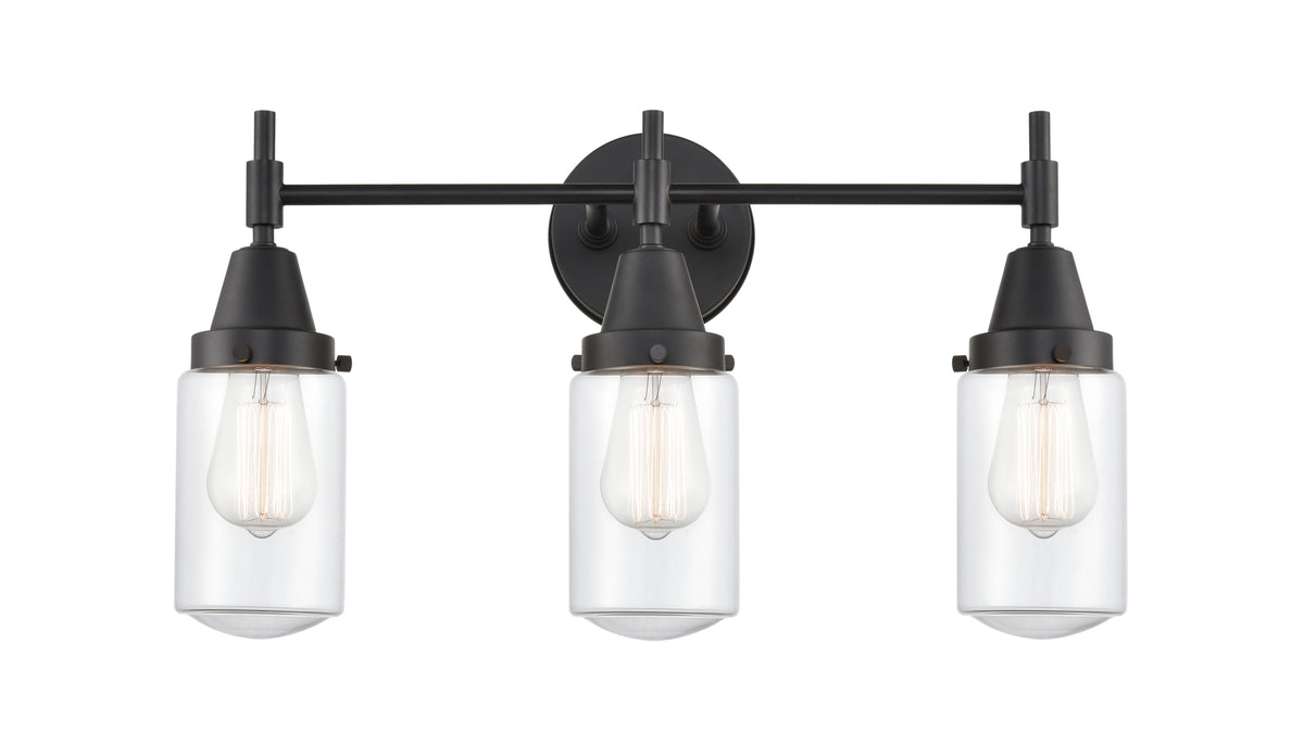 Dover 23-Inch 3-Light Bath Vanity Light with LED Bulbs 11.75-Inch High