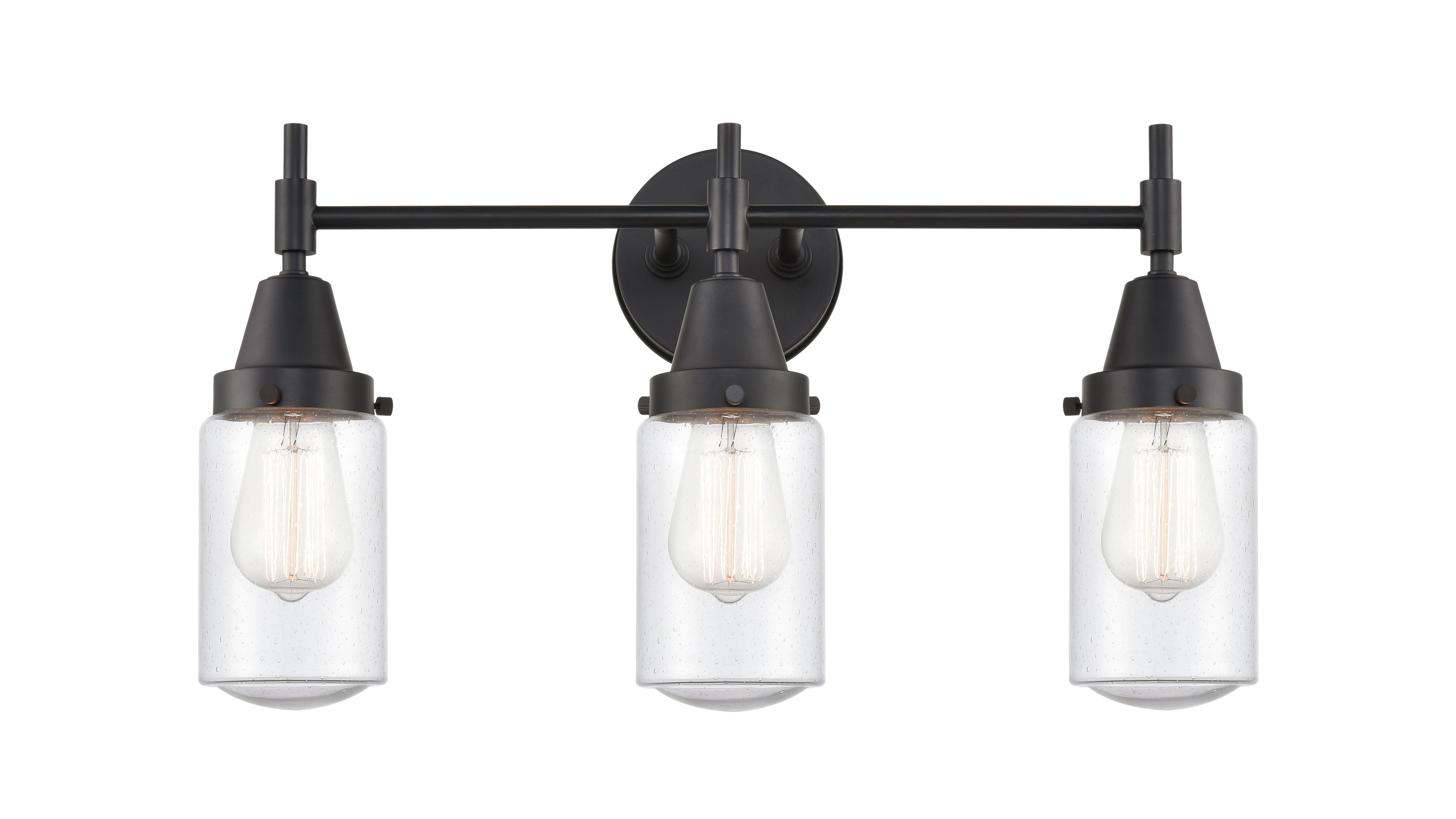 Caden Bath Vanity Light Glass Steel