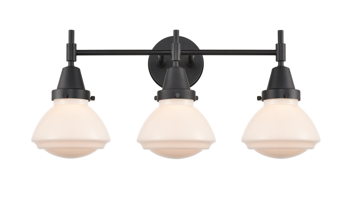 Olean 25-Inch 3-Light Bath Vanity Light with LED Bulbs 10.25-Inch High