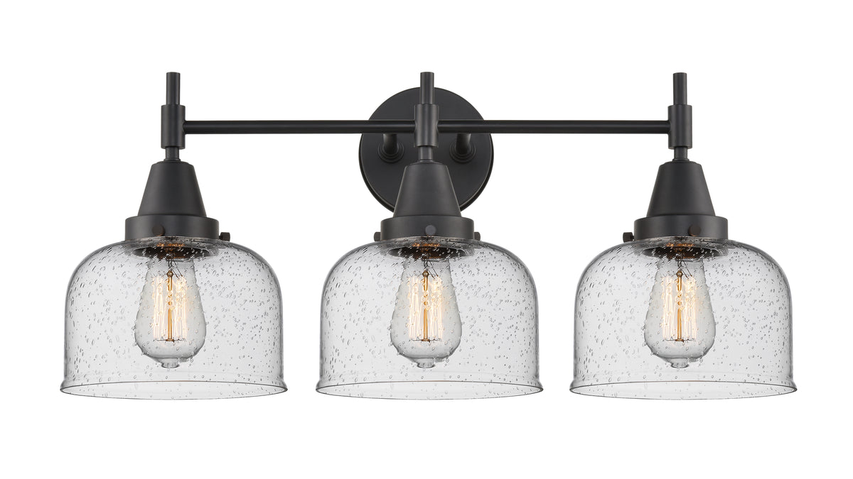 Caden 26-Inch 3-Light Bath Vanity Light Bell Shade Dimmable