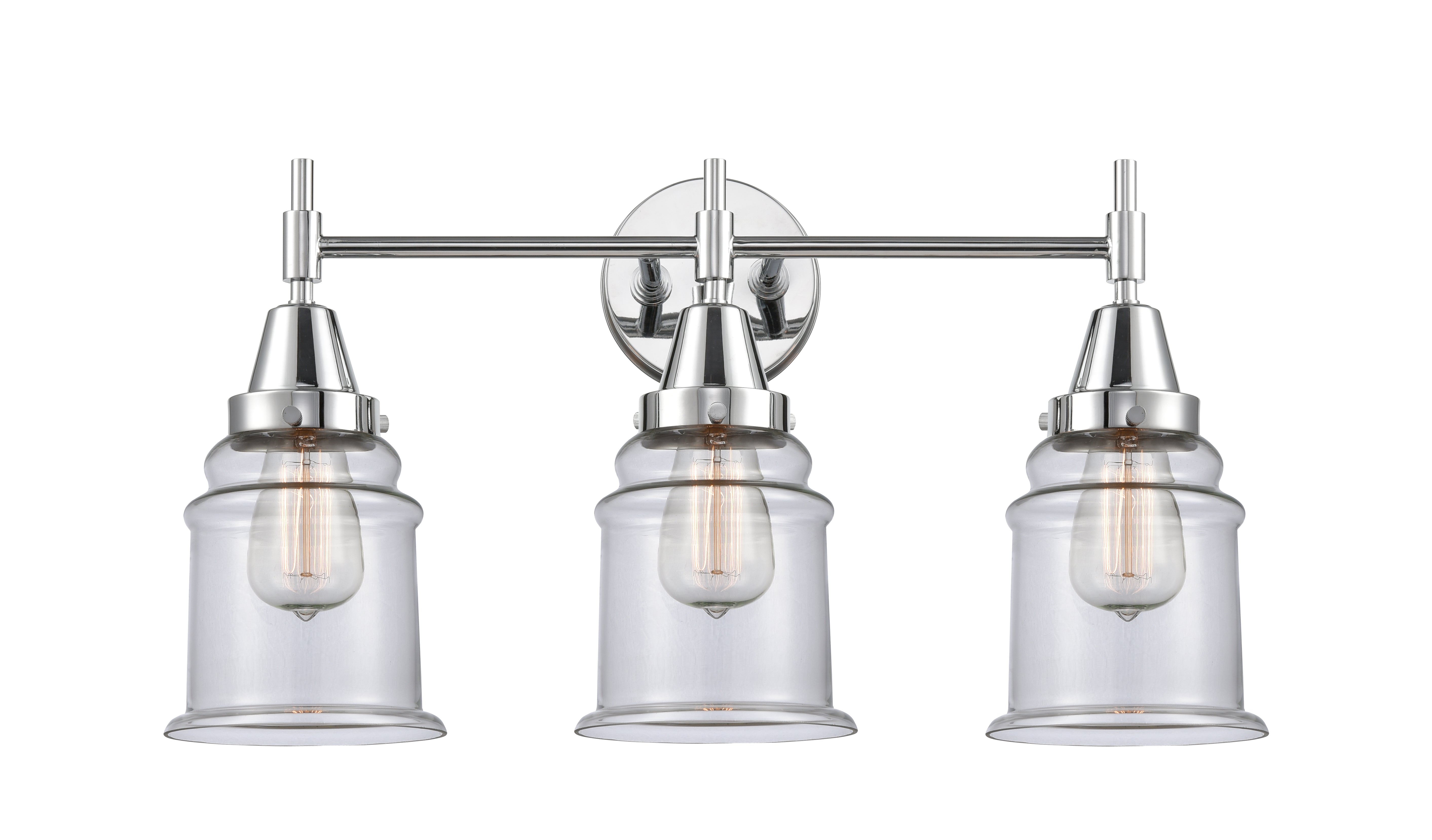 Caden Bath Vanity Light Glass Steel 24.75