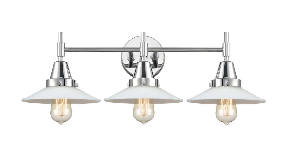 Halophane 27-Inch 3-Light Bath Vanity Light with LED Bulbs