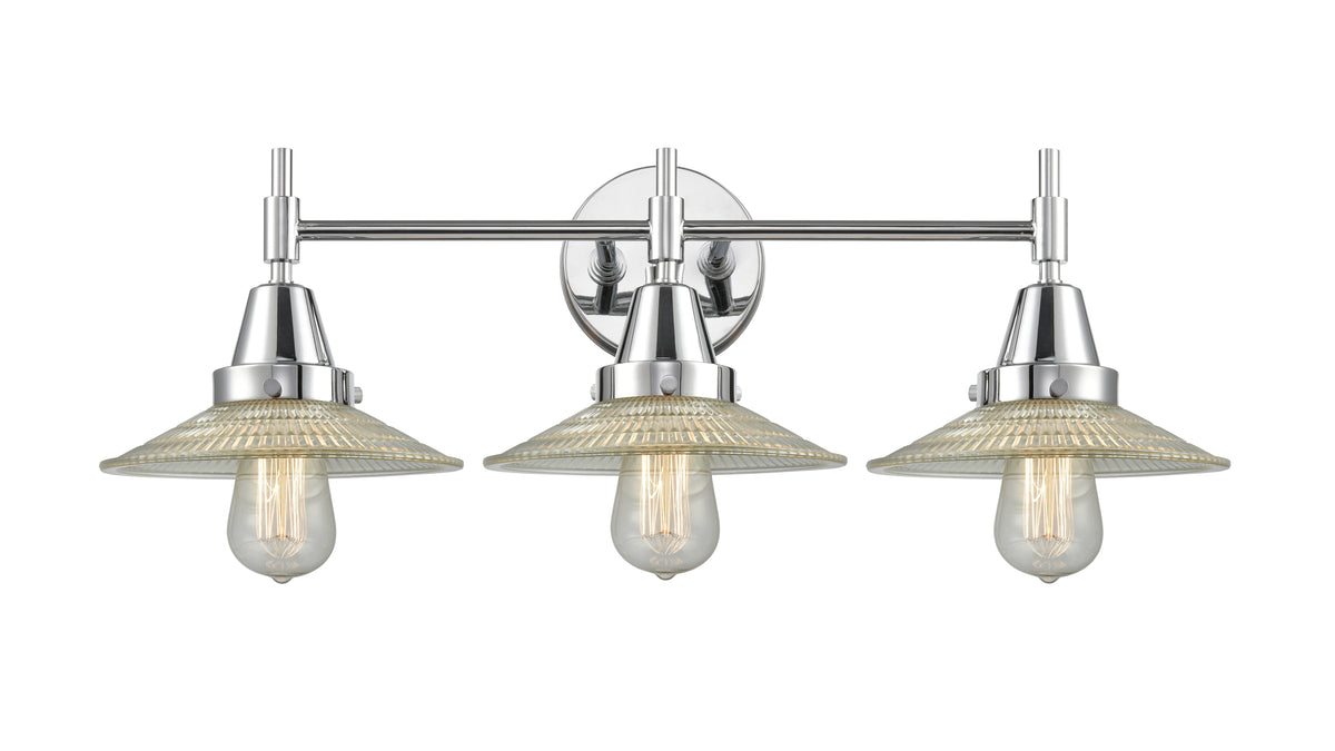 Halophane 27-Inch 3-Light Bath Vanity Light with LED Bulbs