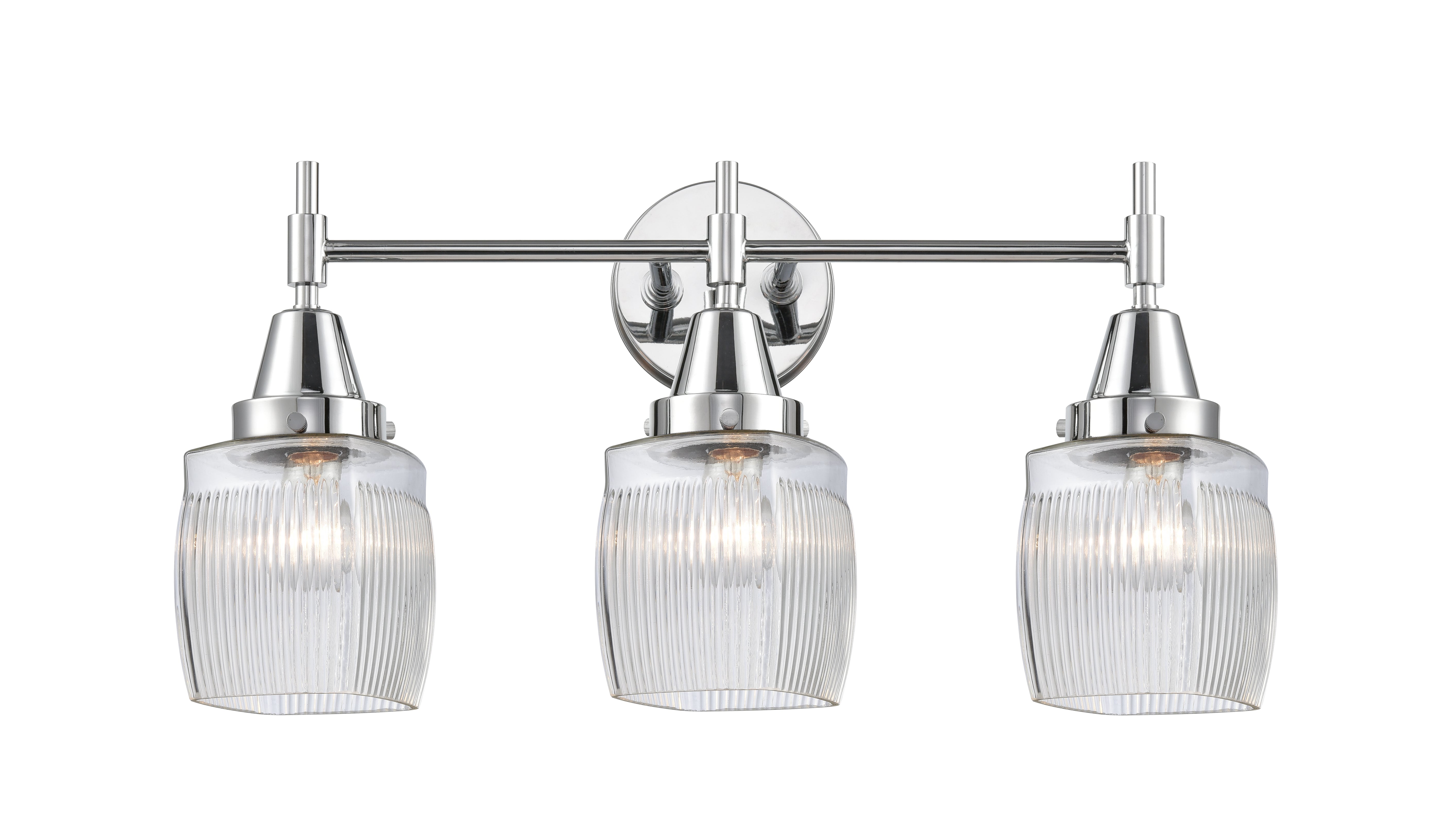 Caden Bath Vanity Light Glass Steel 24 Inch