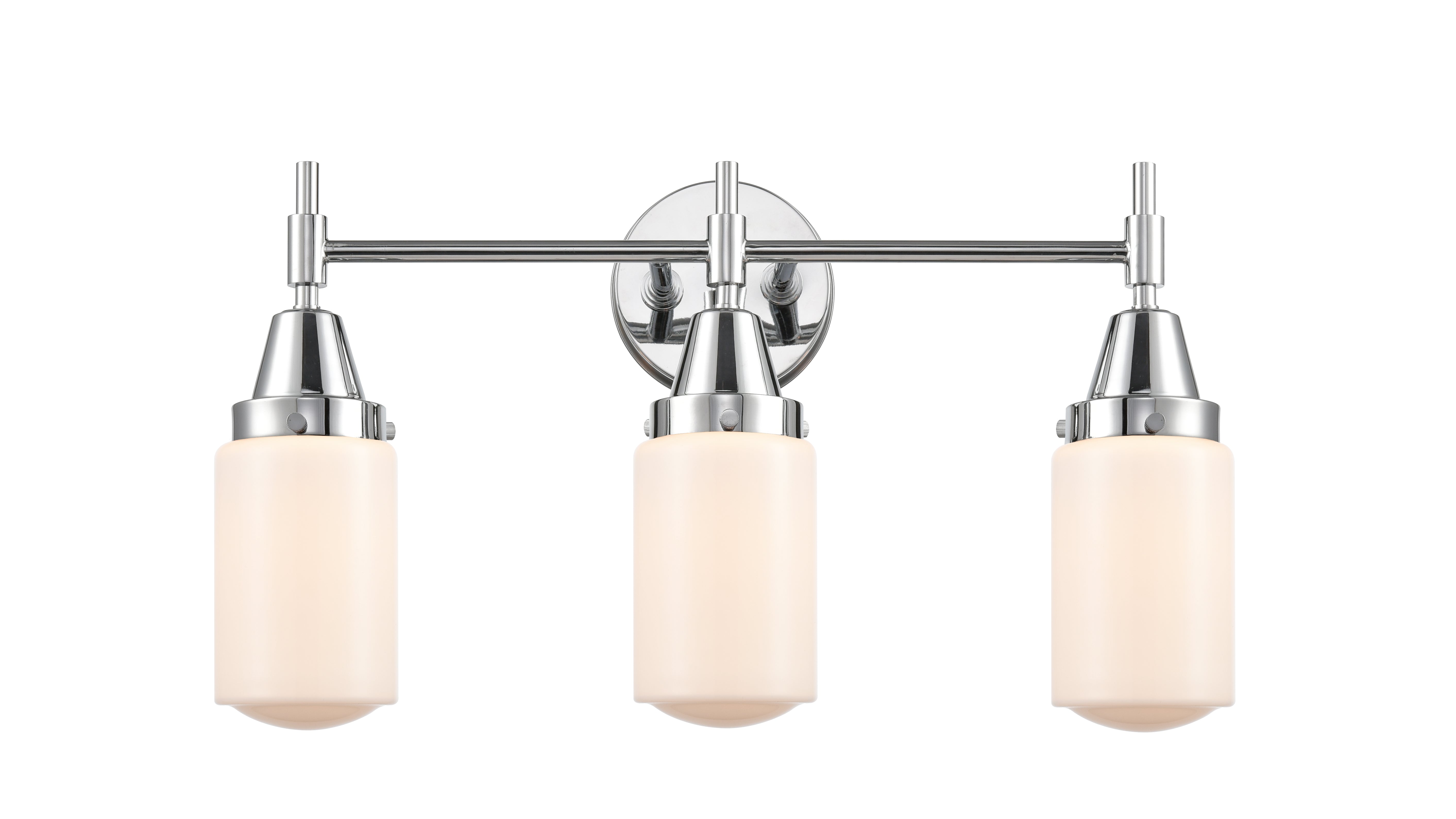 Caden Bath Vanity Light Glass Steel