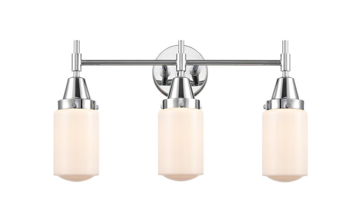 Dover 23-Inch 3-Light Bath Vanity Light with LED Bulbs 11.75-Inch High