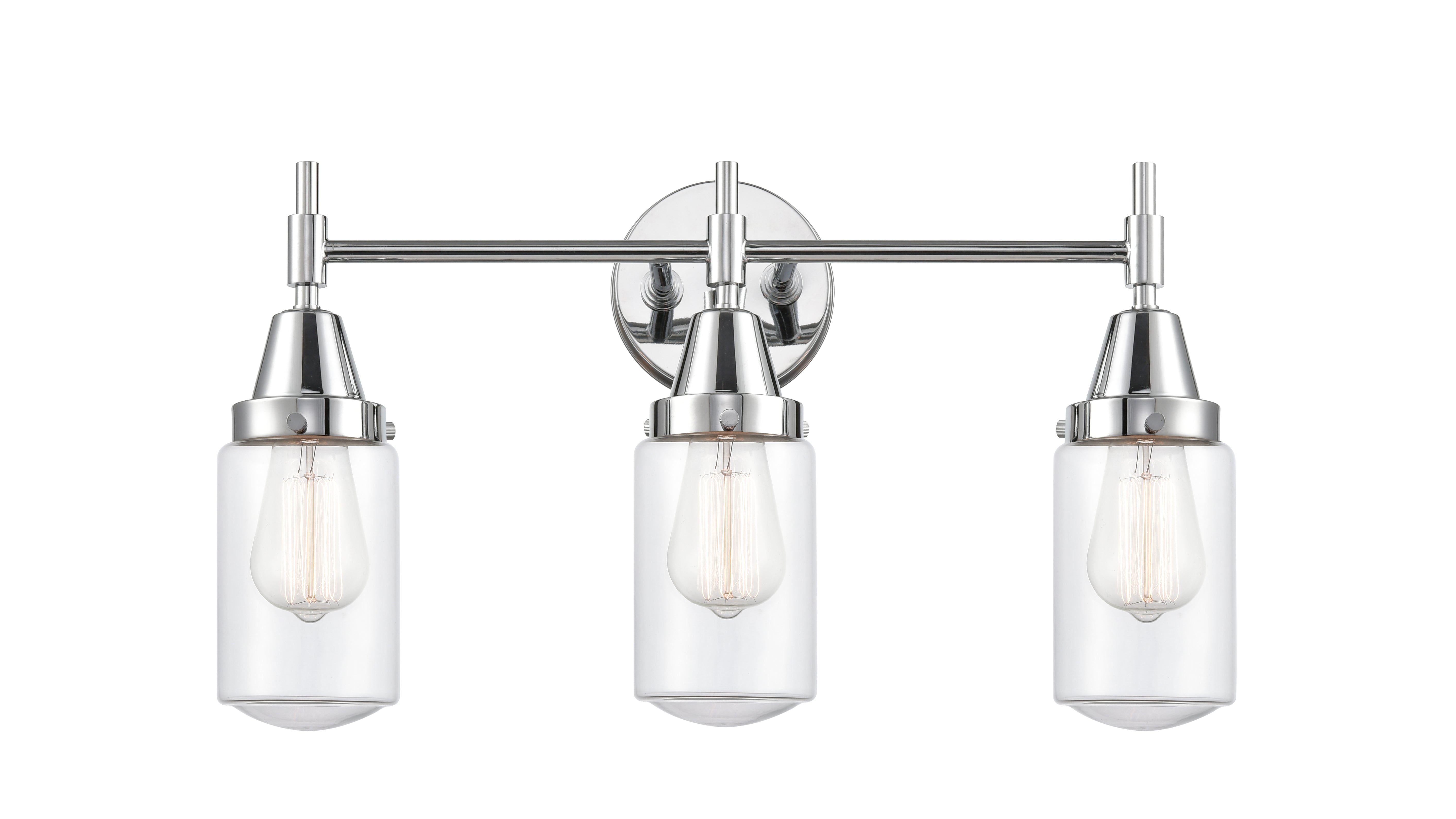 Caden Bath Vanity Light Glass Steel