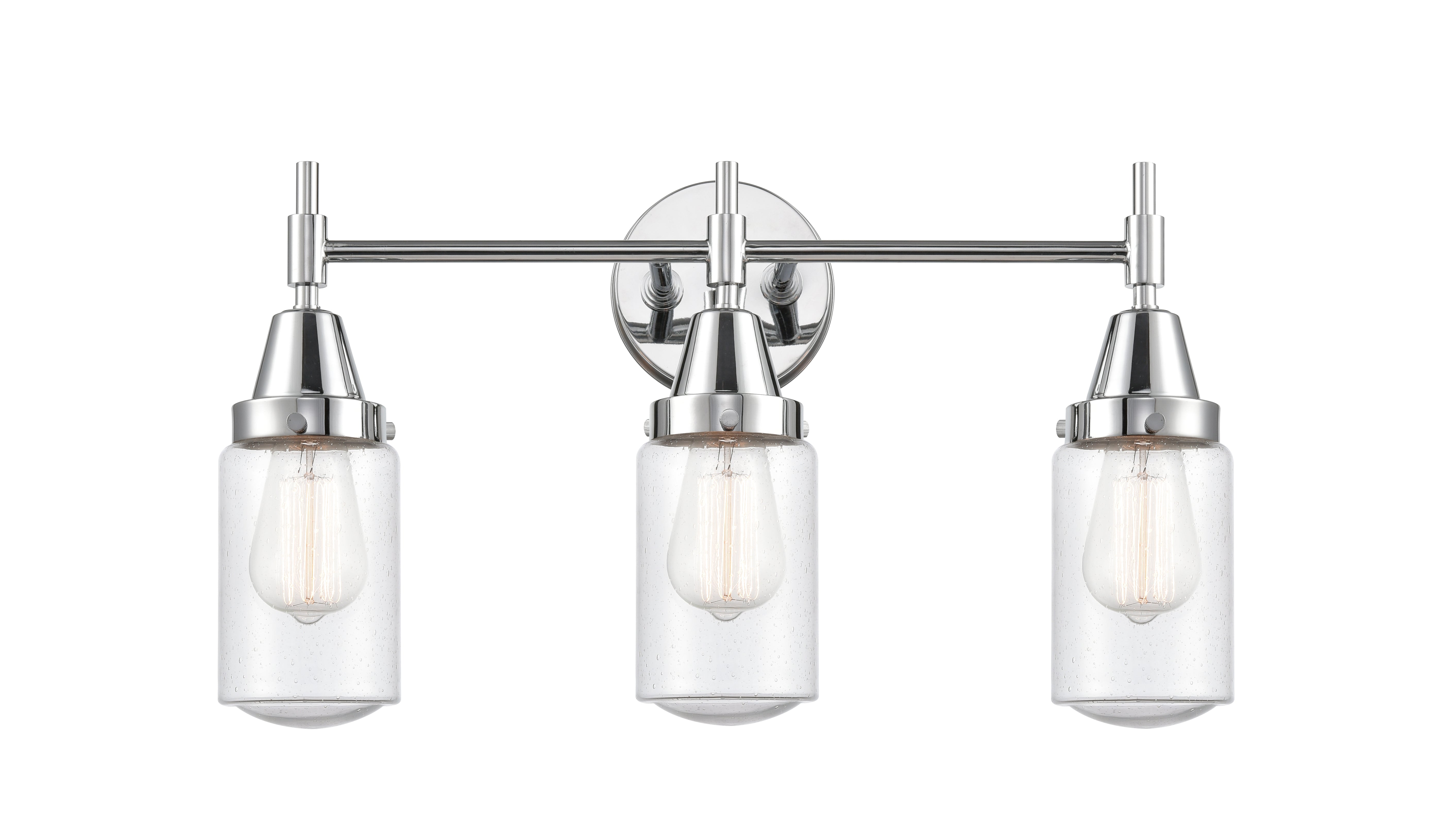 Caden Bath Vanity Light Glass Steel