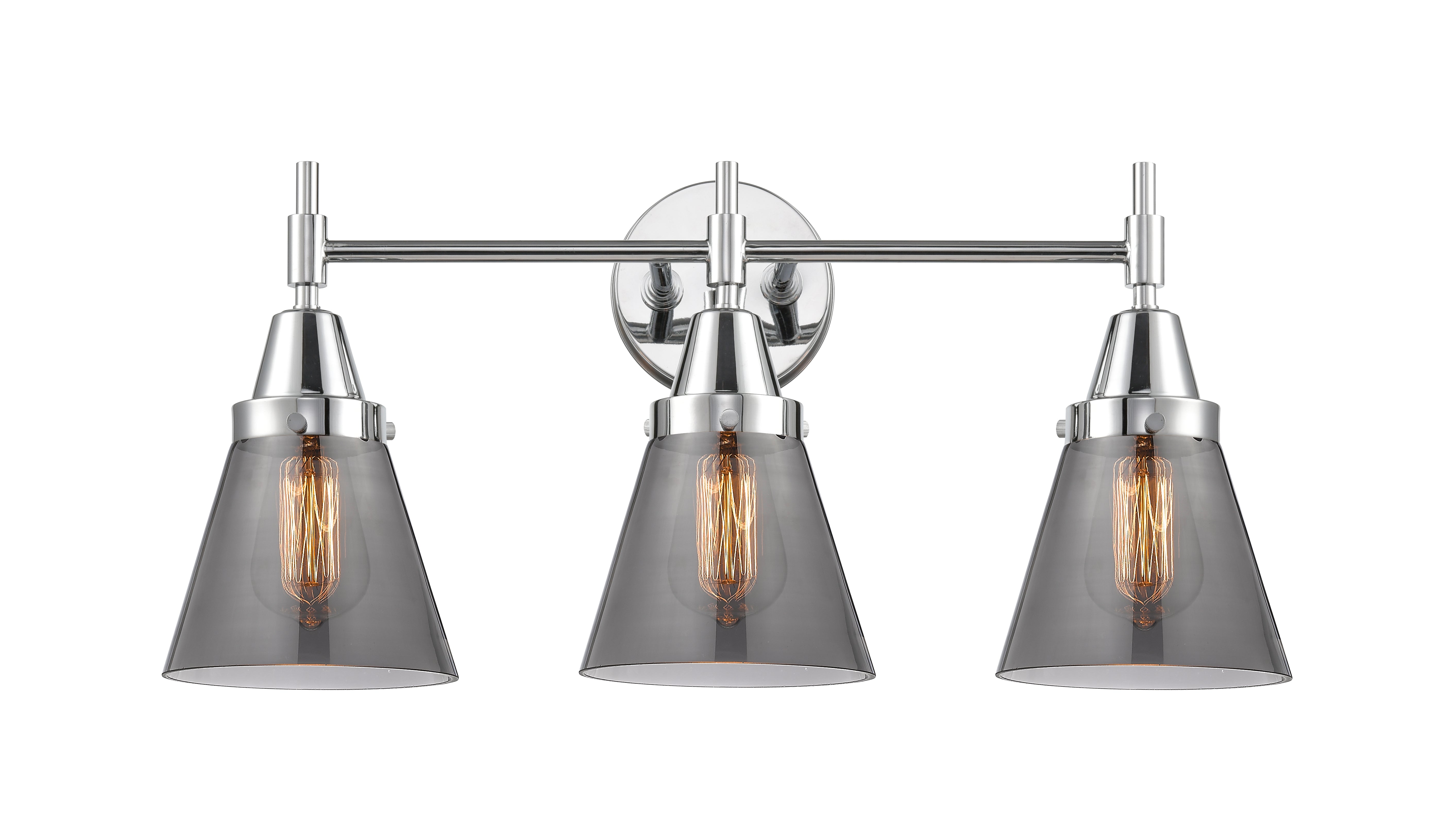 Caden Bath Vanity Light Glass Steel