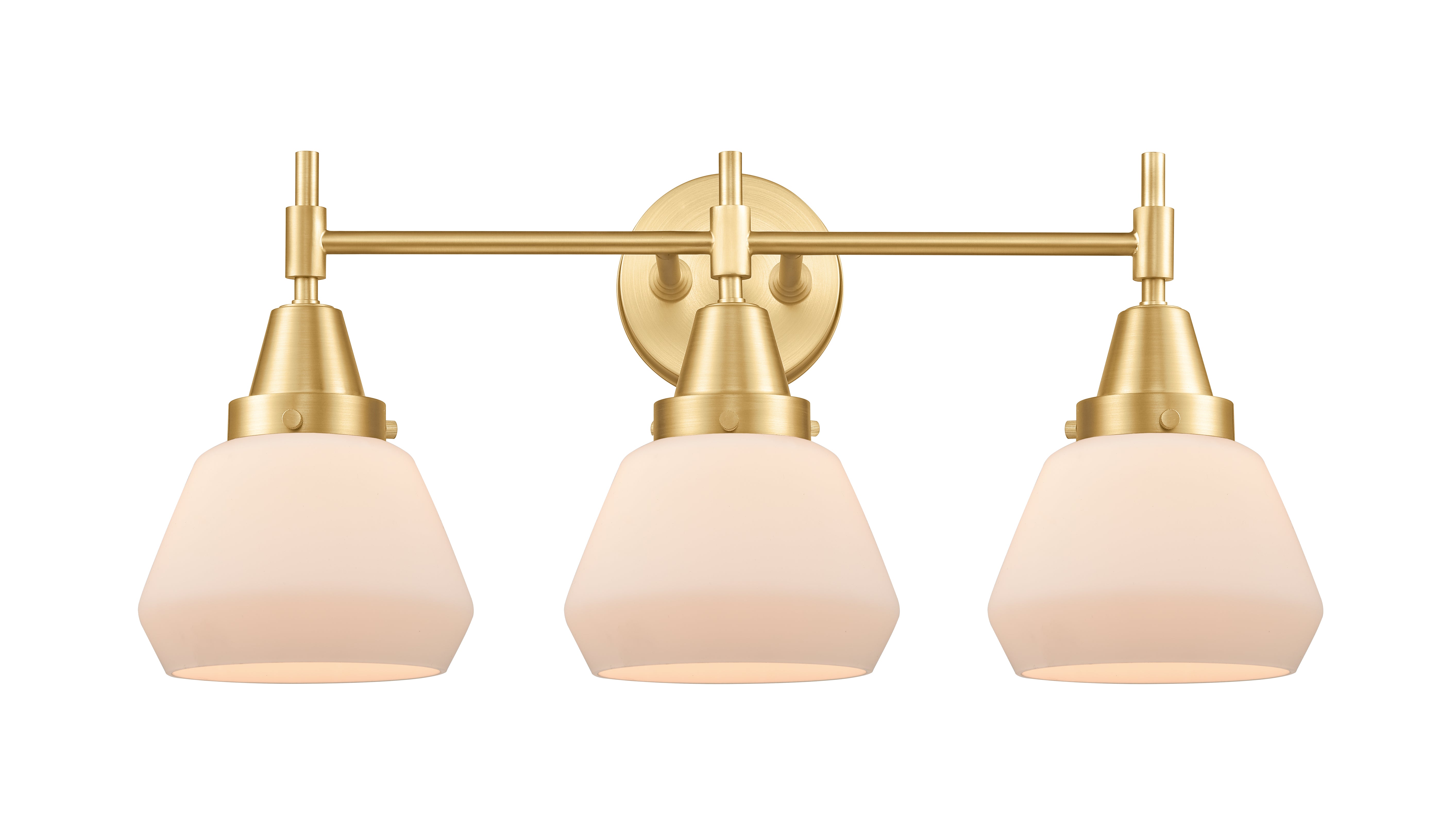 Caden Bath Vanity Light Glass Steel