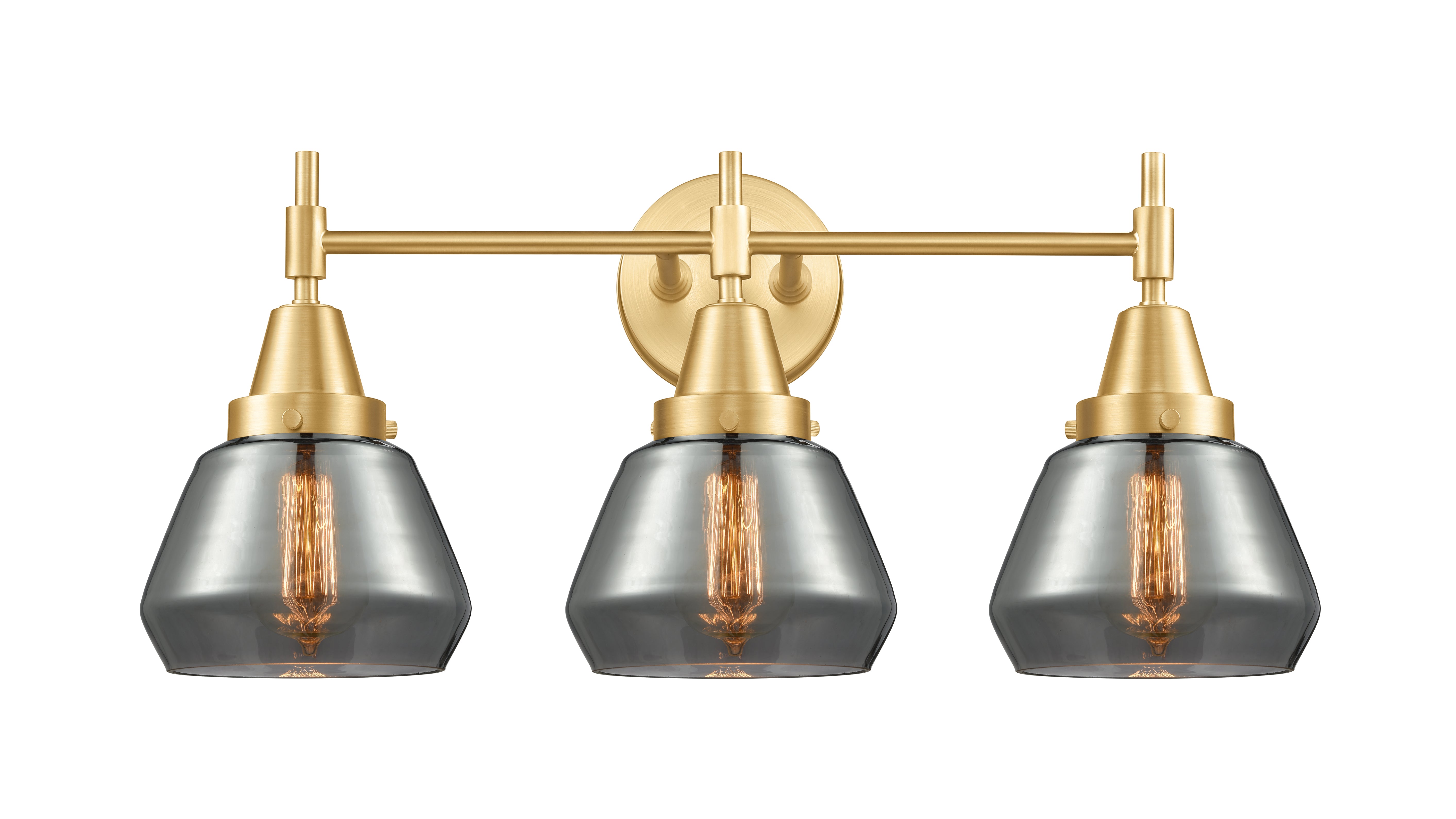 Caden Bath Vanity Light Glass Steel