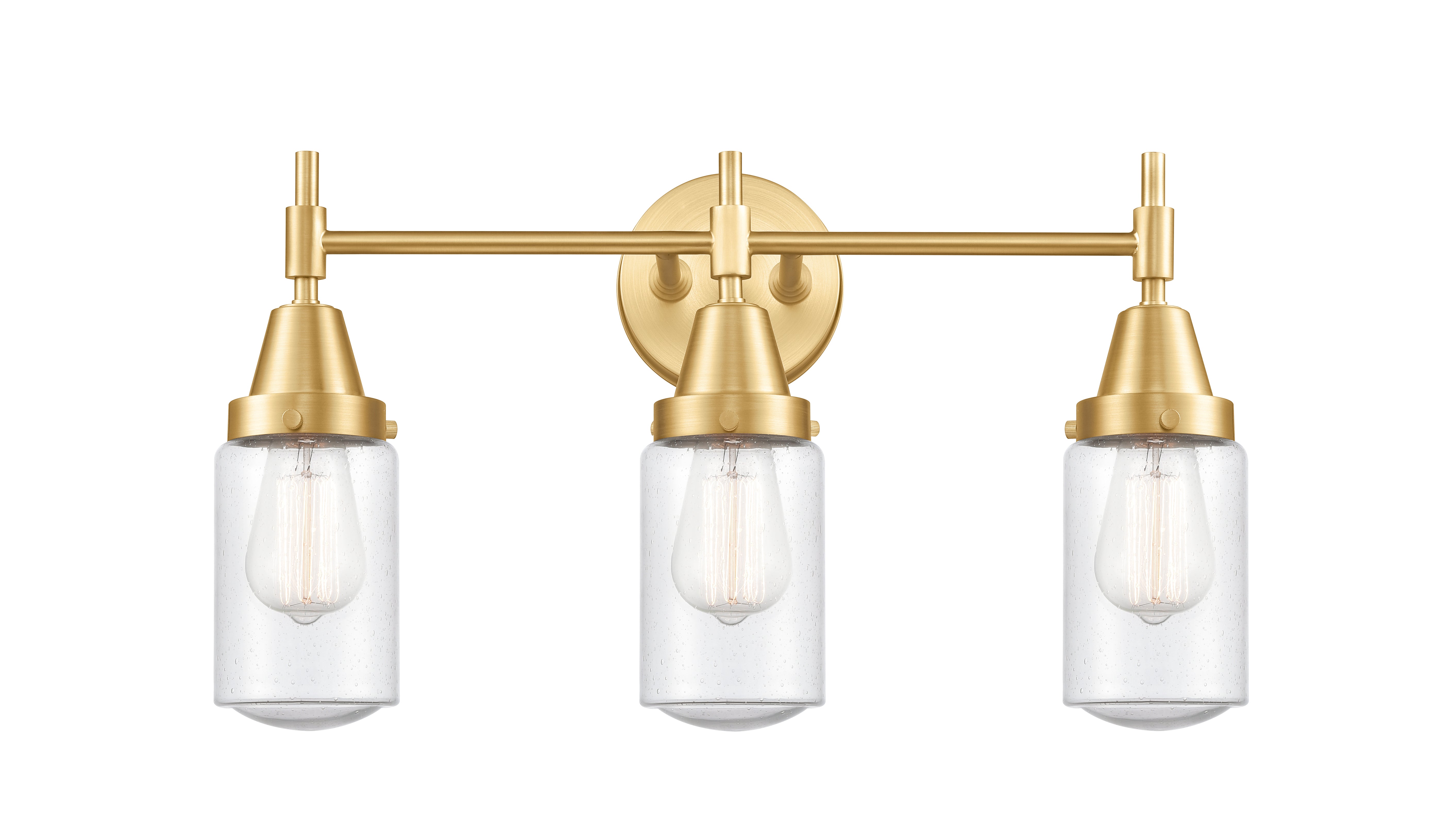 Caden Bath Vanity Light Glass Steel