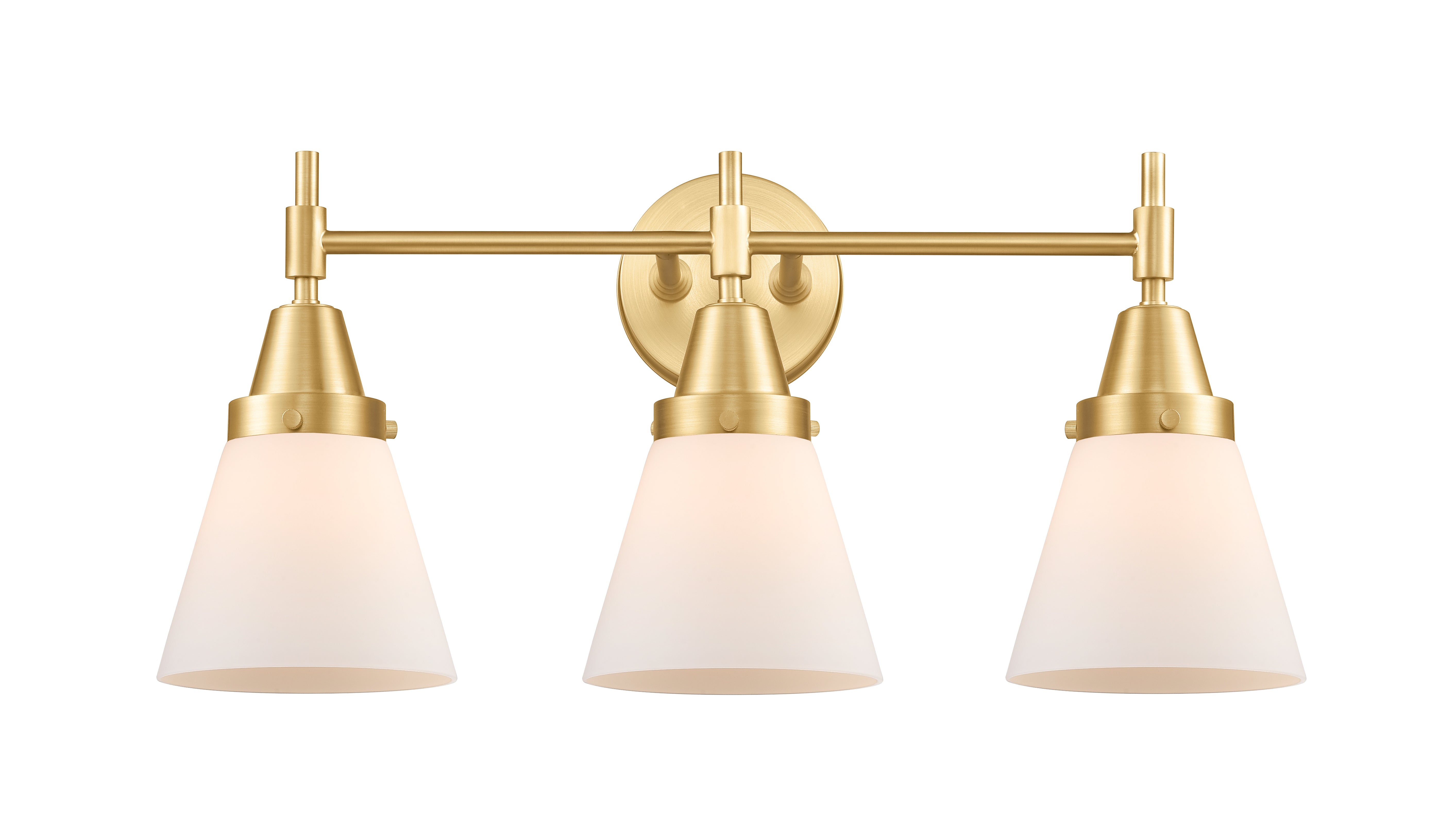 Caden Bath Vanity Light Steel Glass