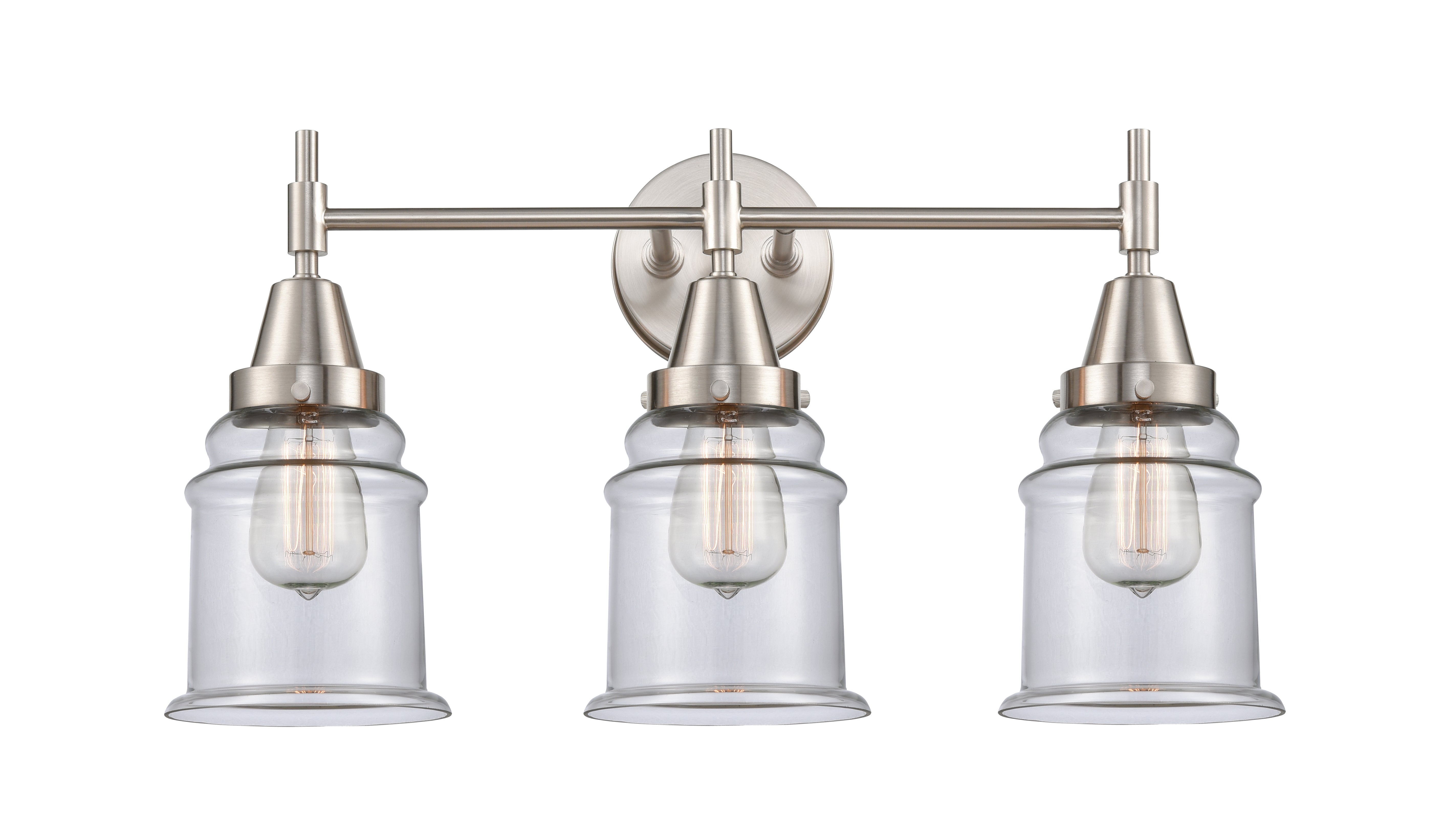 Caden Bath Vanity Light Glass Steel 24.75
