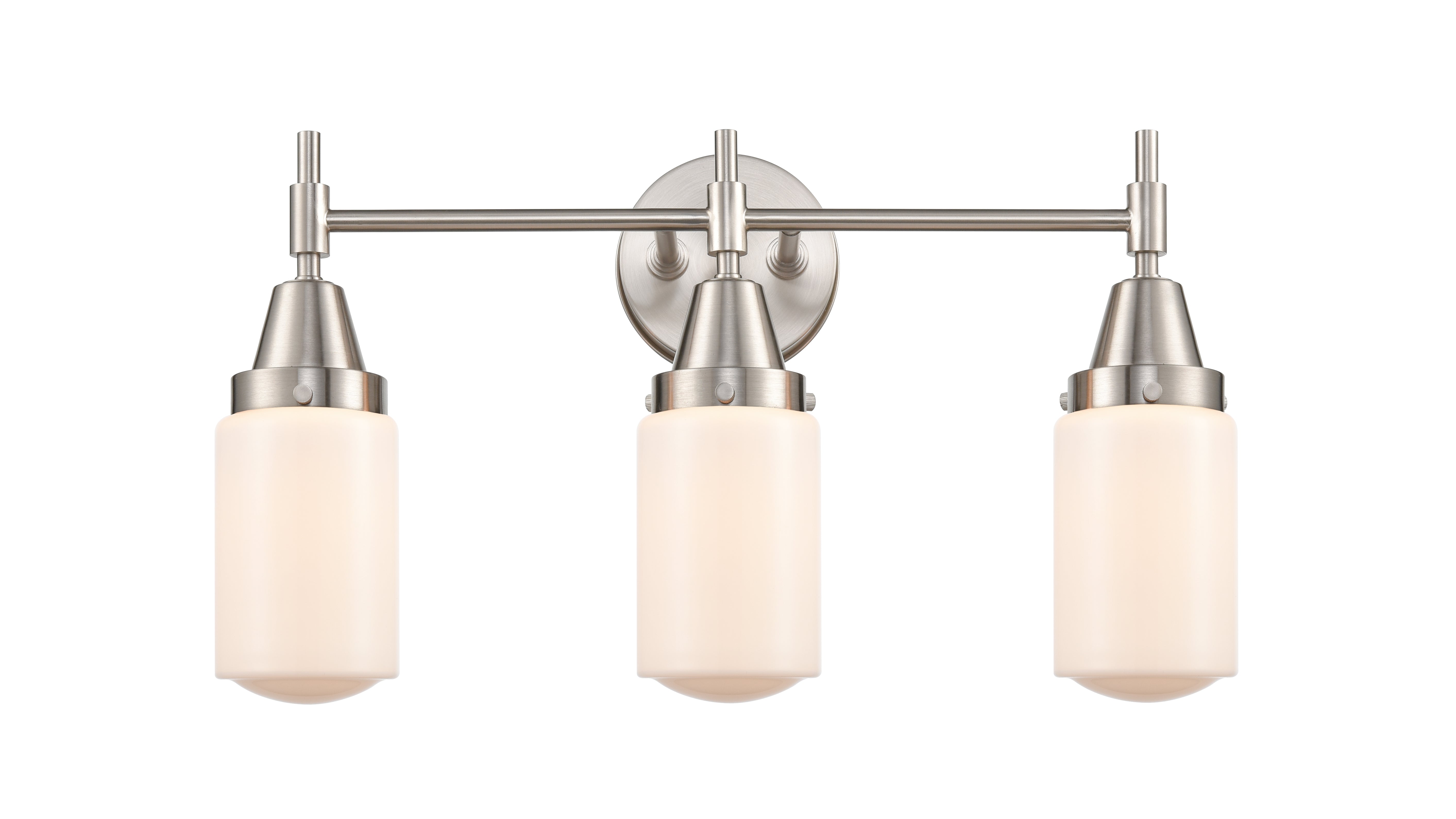 Caden Bath Vanity Light Glass Steel